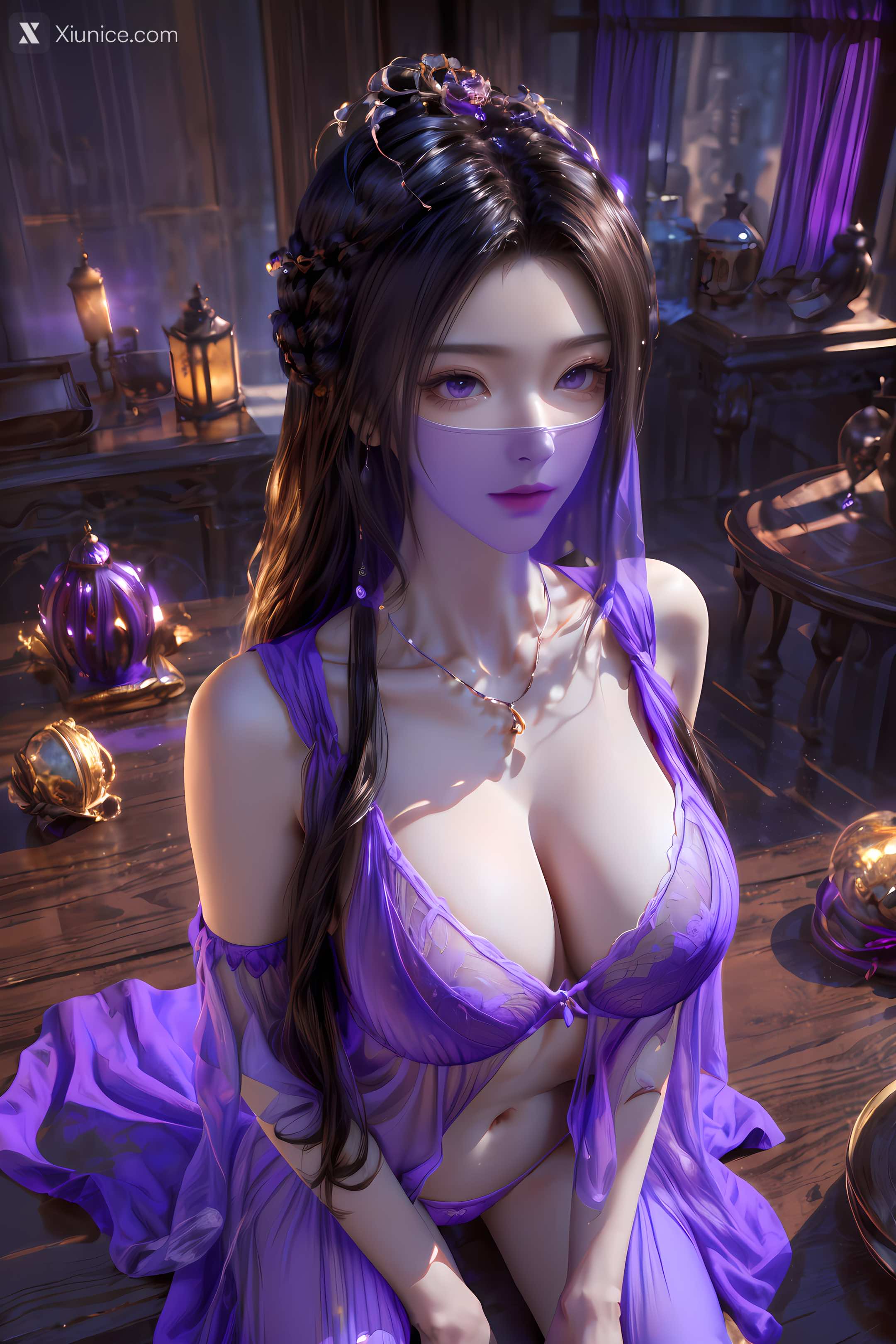 AIGirl Kuzan 凡人修仙传 紫灵合集 130
