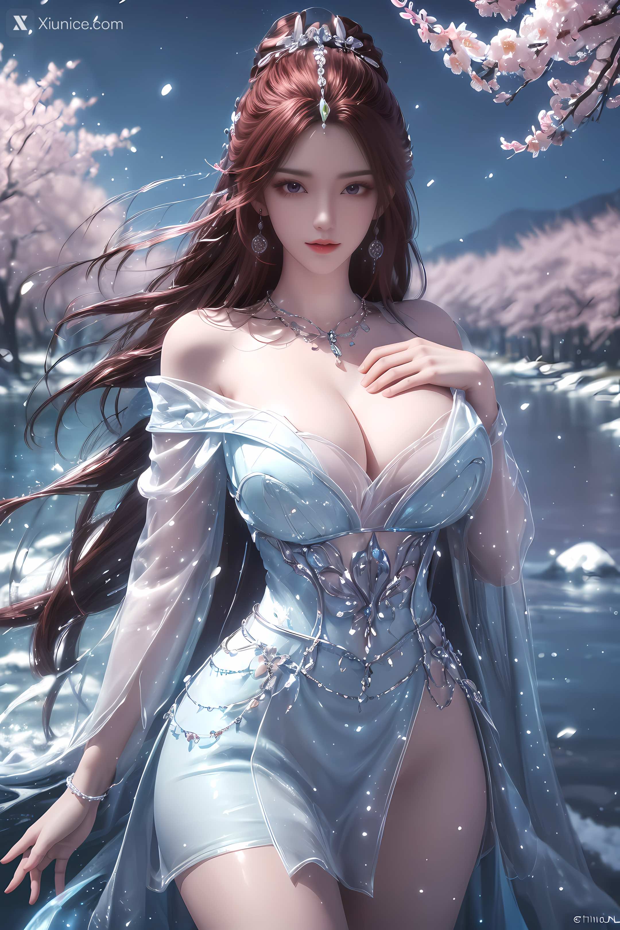 AIGirl Kuzan 完美世界 叶倾仙合集 53