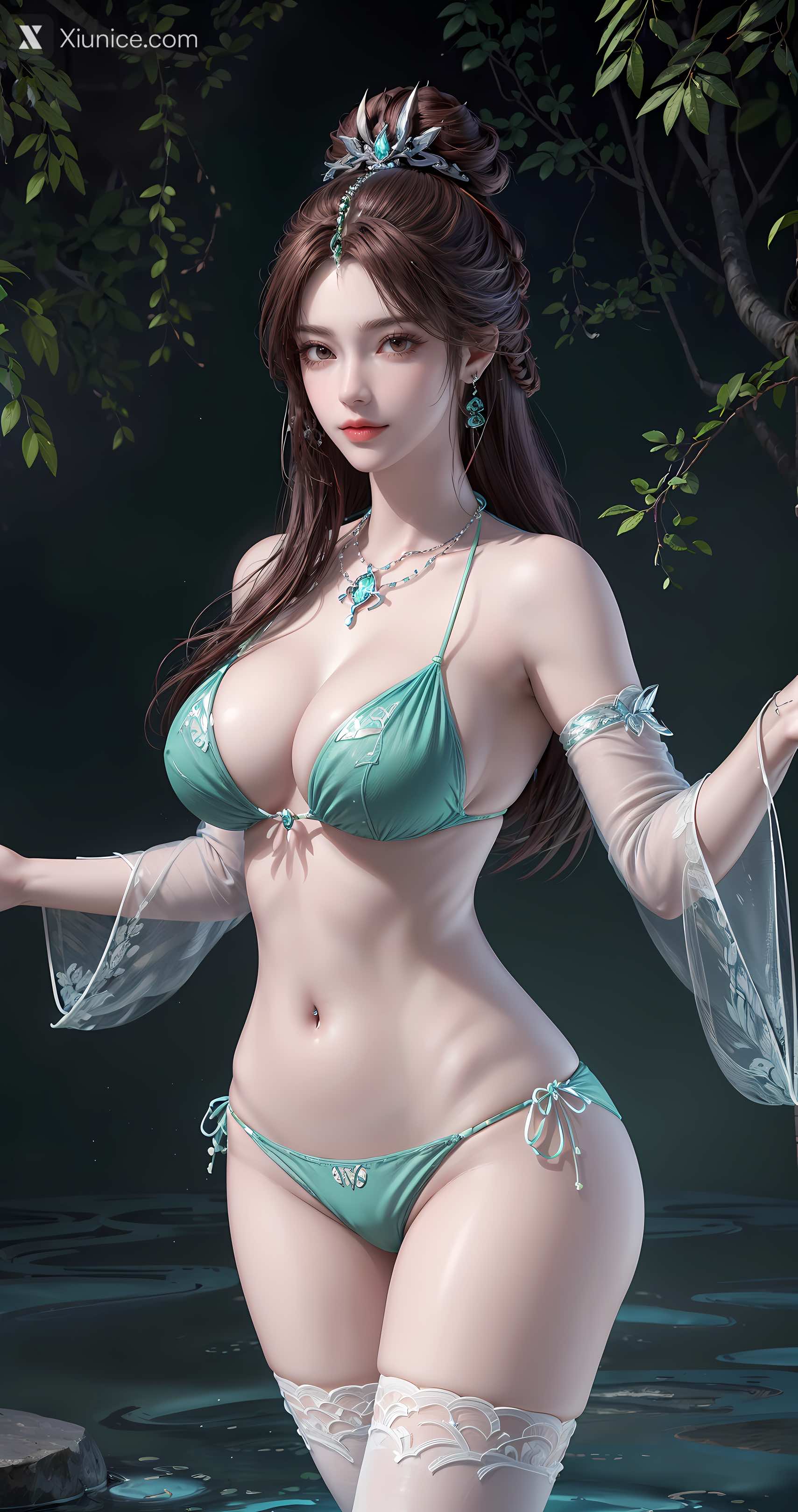 AIGirl Kuzan 完美世界 叶倾仙合集 96