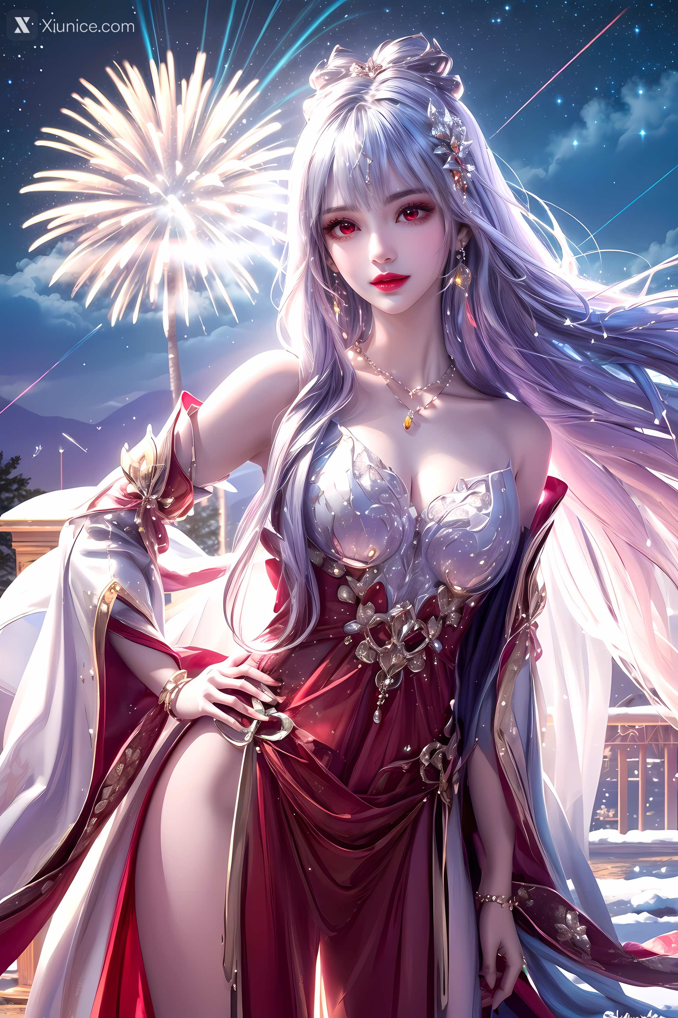 AIGirl Kuzan 完美世界 太阴玉兔 18