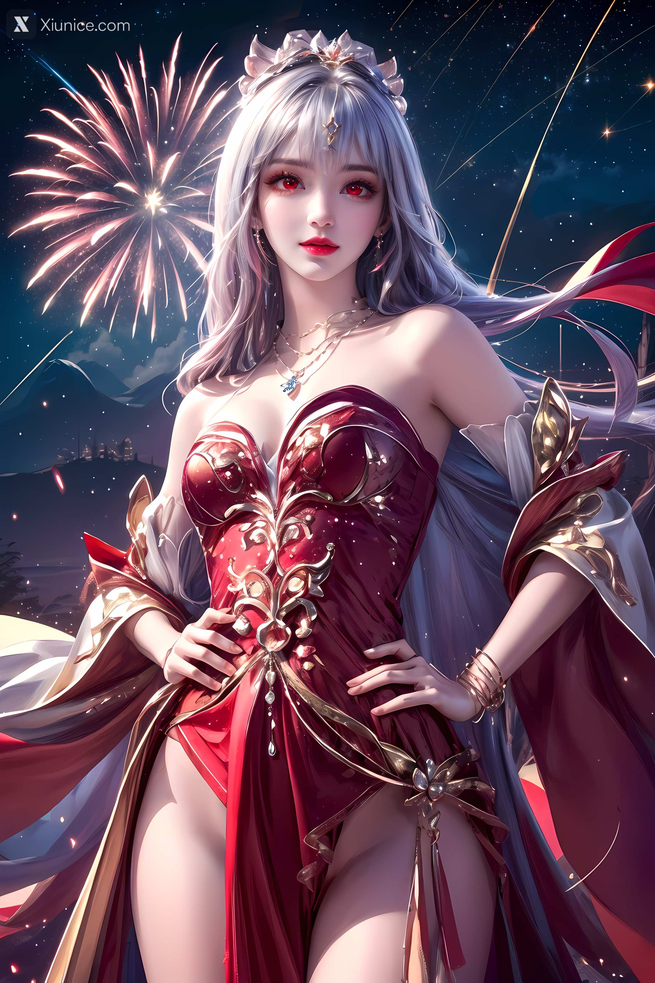 AIGirl Kuzan 完美世界 太阴玉兔 19