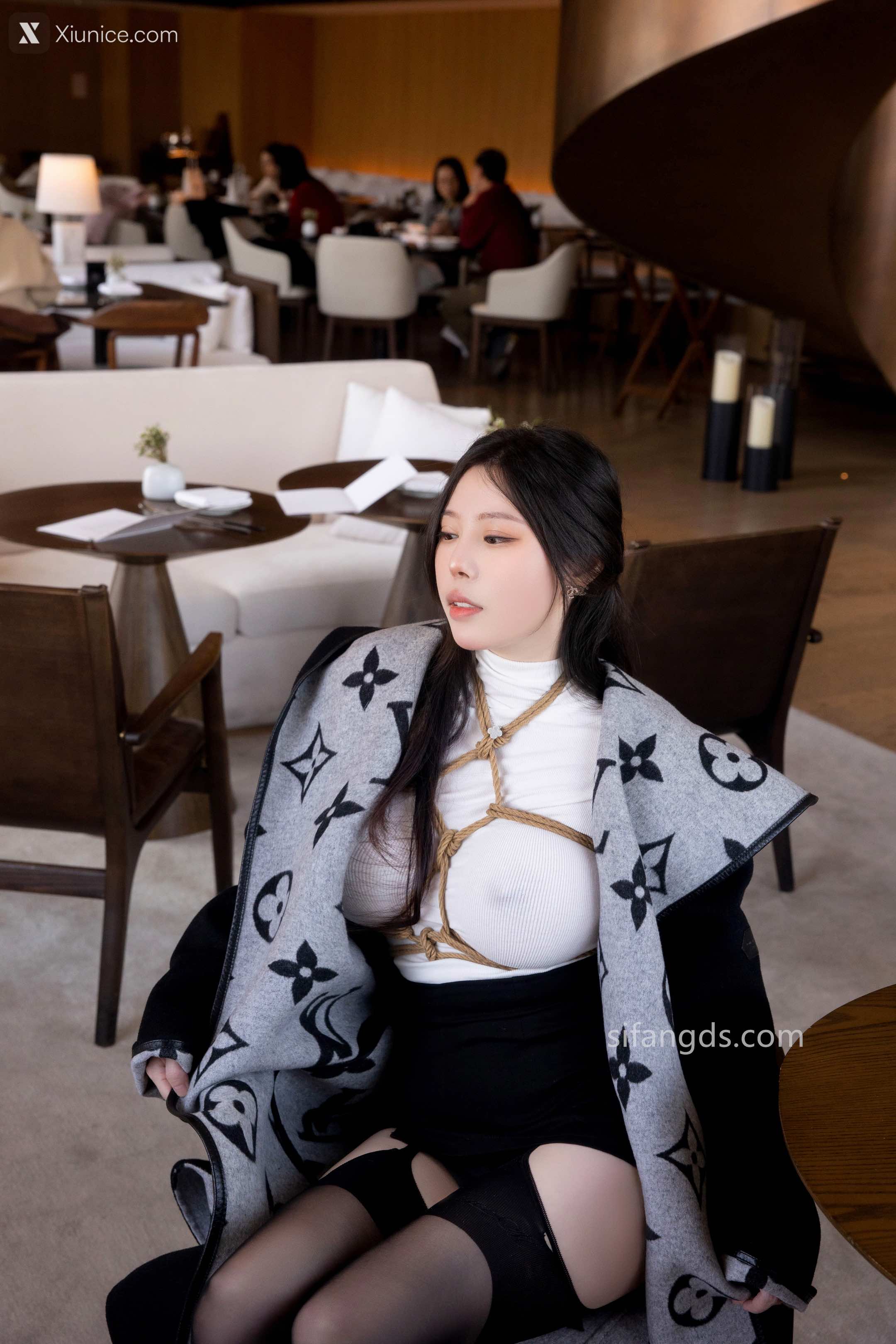 Bai Ru Xue (白茹雪) 秀人网模特 复出首秀作品 12