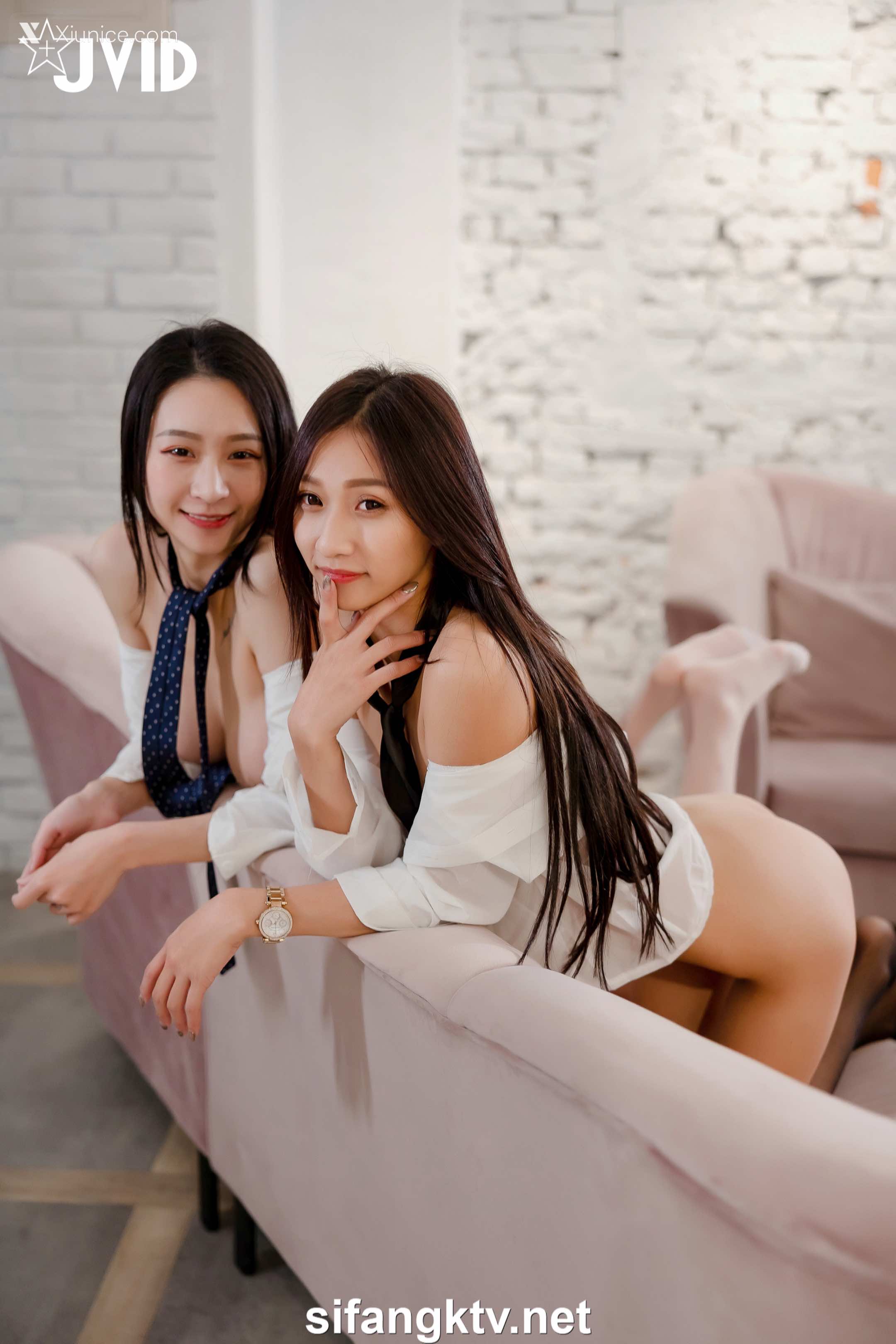Sunny & 小仙 【下班后沦为老板3P玩物】骨感美乳蜜桃臀美轮美奂 120