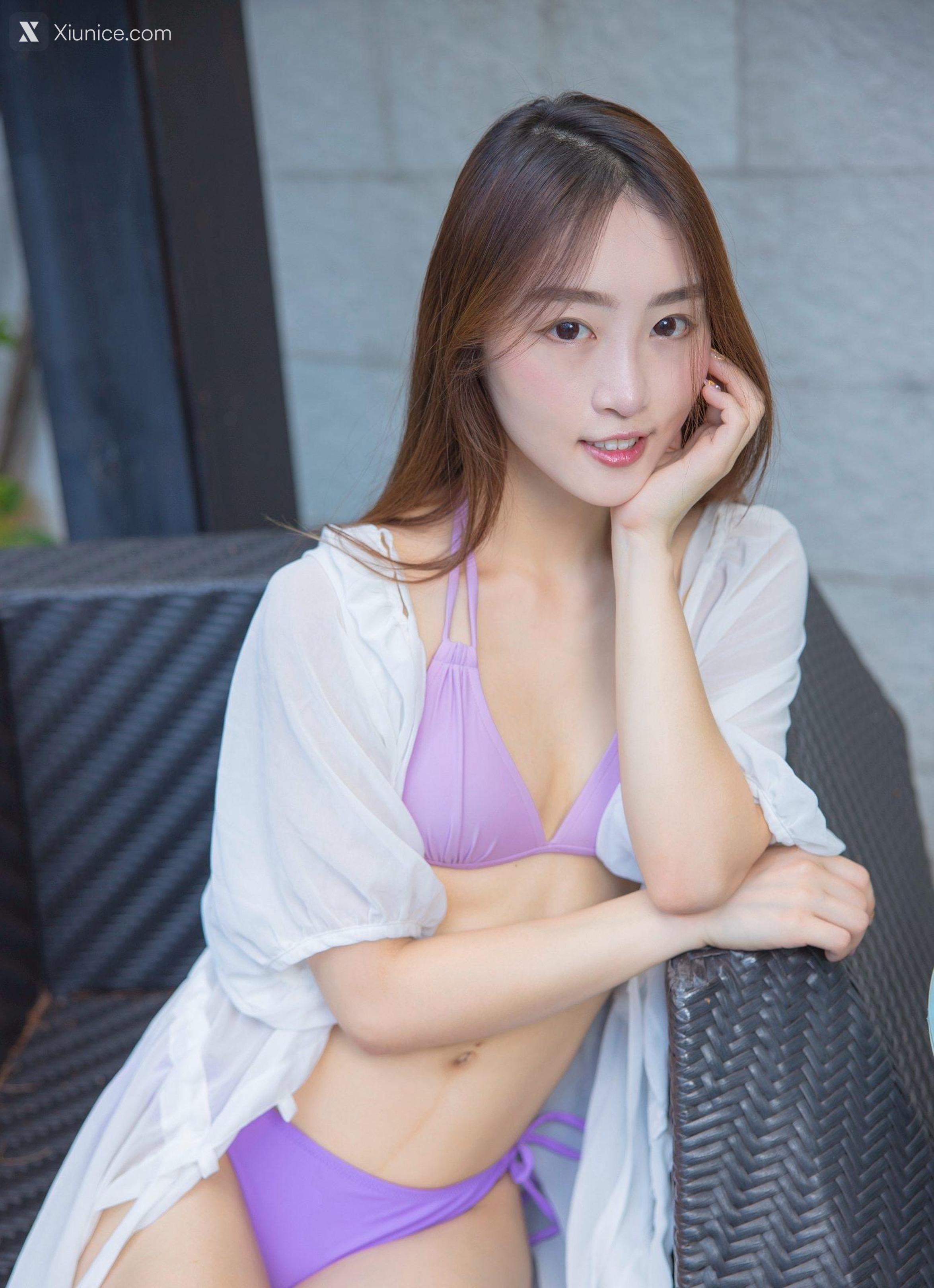 Jvid Annie & 新人LinLin 双美尻少女VILA泳池畔露出 20
