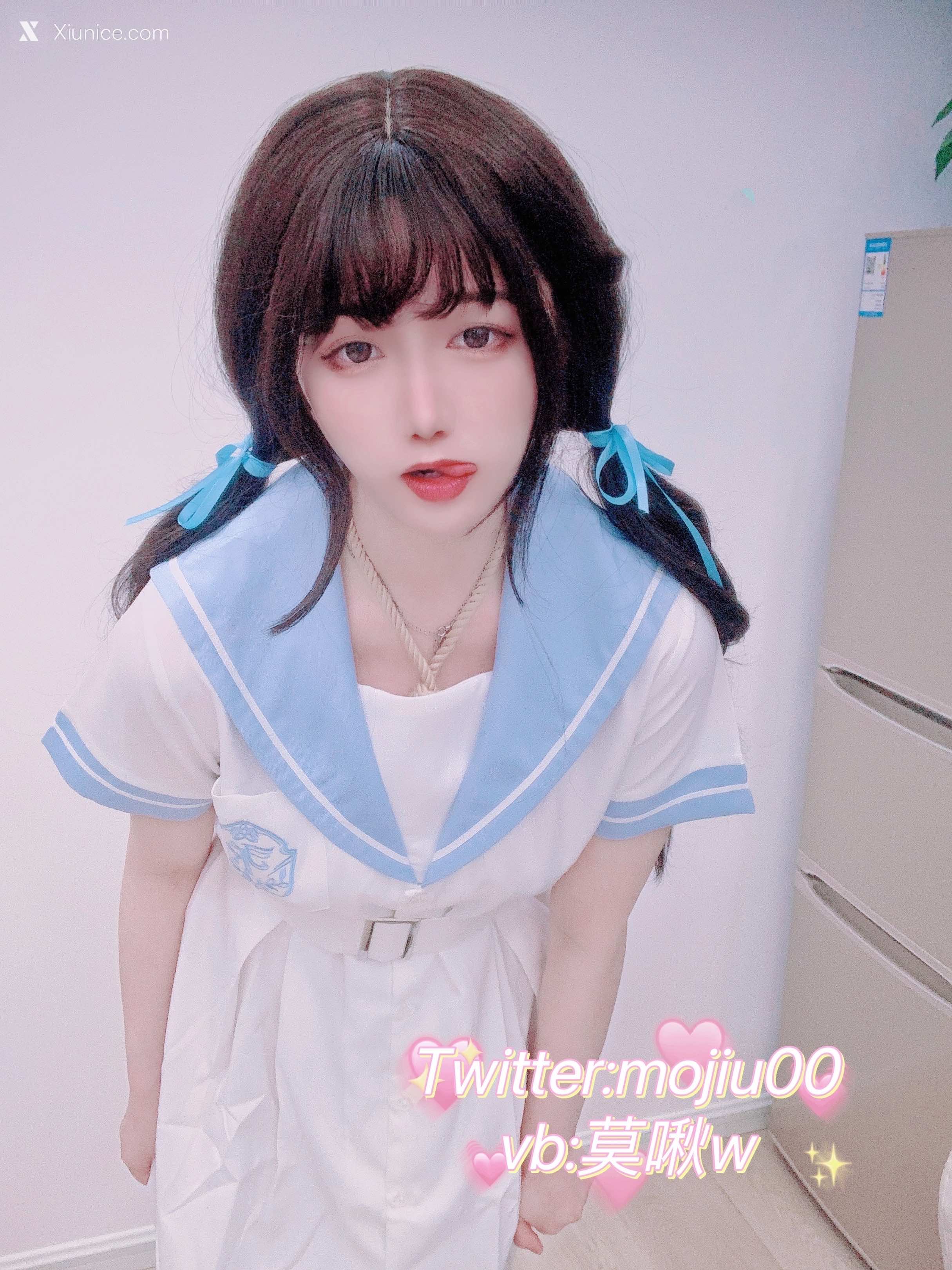 小青茗 反差美少女诱惑白丝JK28