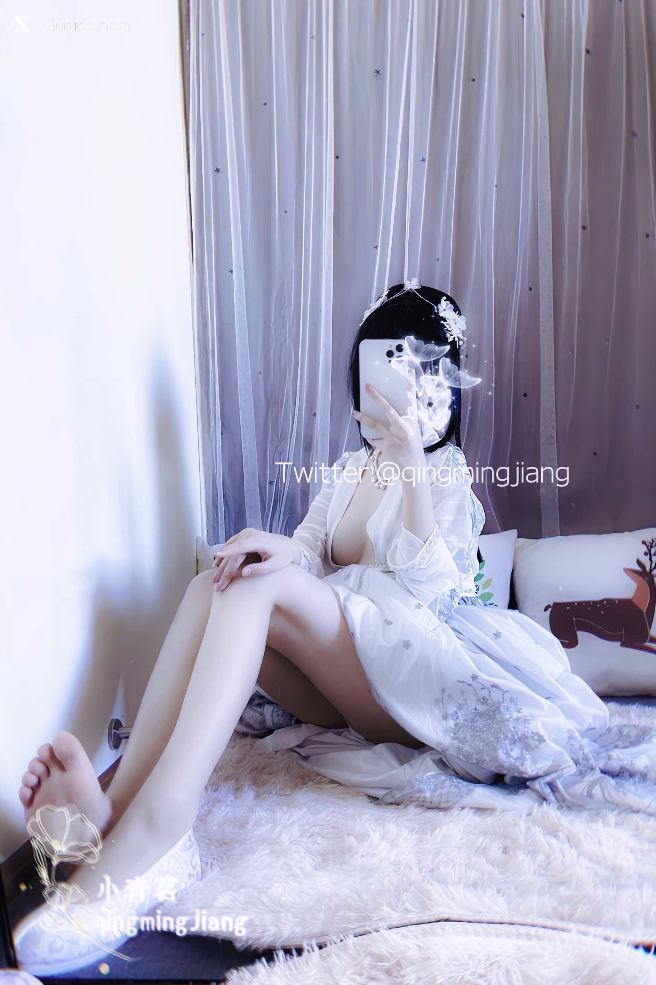 小青茗 唯美唐装古风下的美妙胴体1