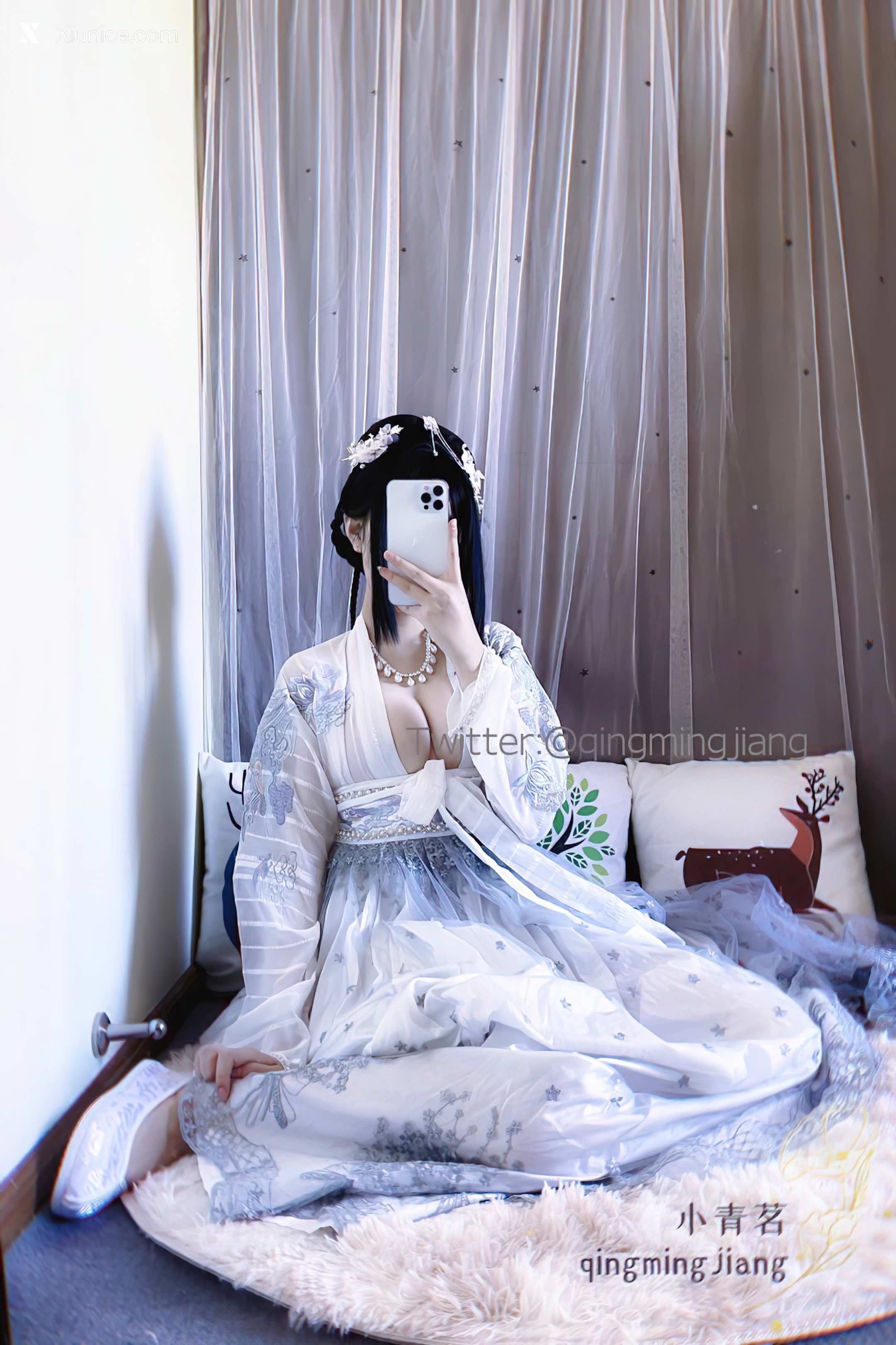 小青茗 唯美唐装古风下的美妙胴体2