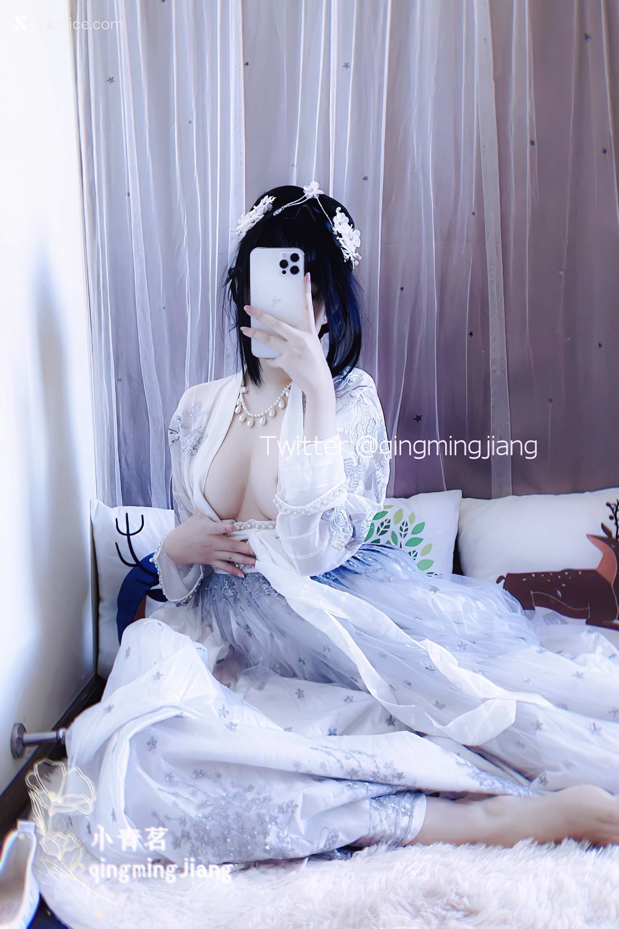 小青茗 唯美唐装古风下的美妙胴体20