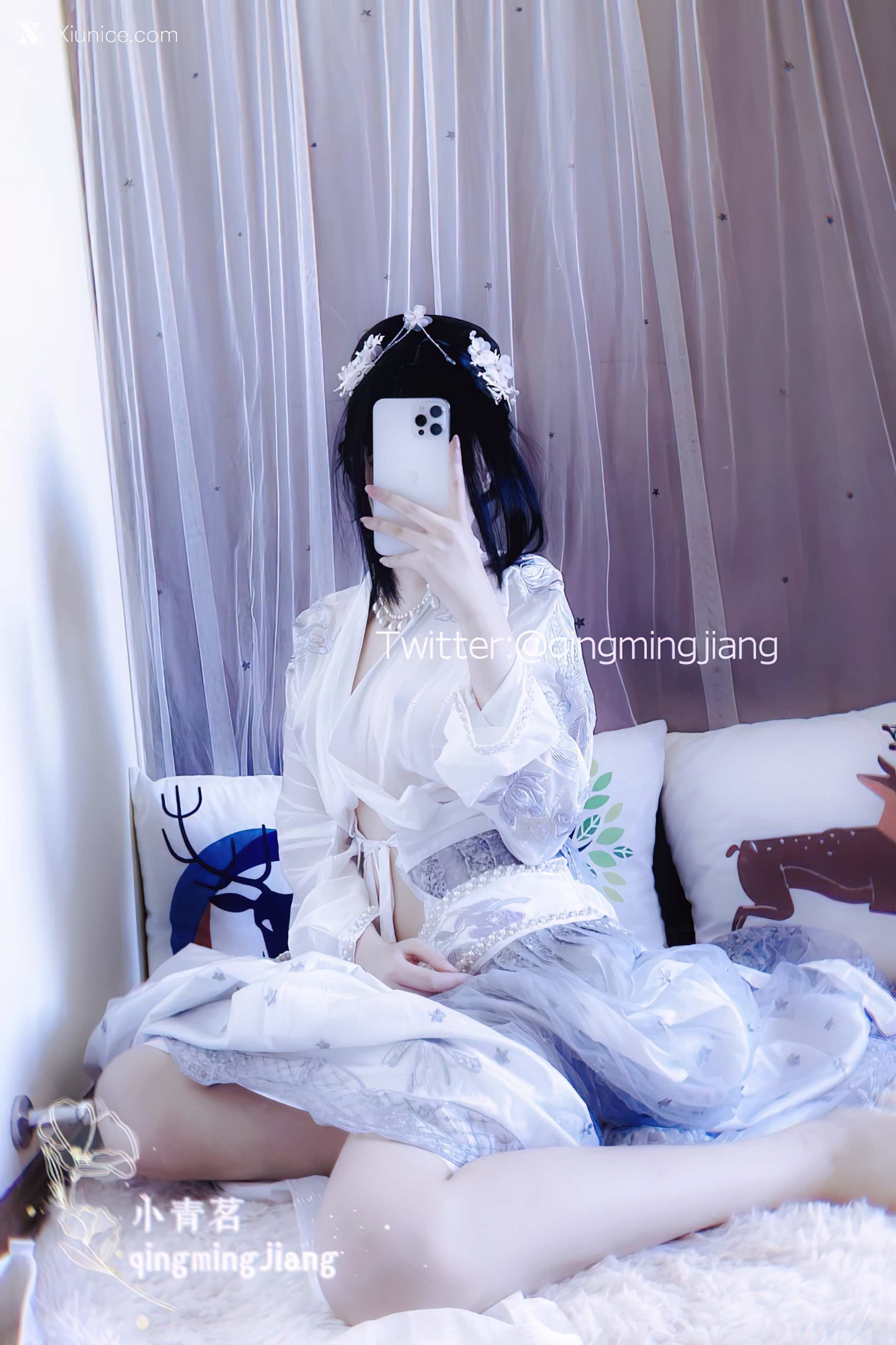 小青茗 唯美唐装古风下的美妙胴体23