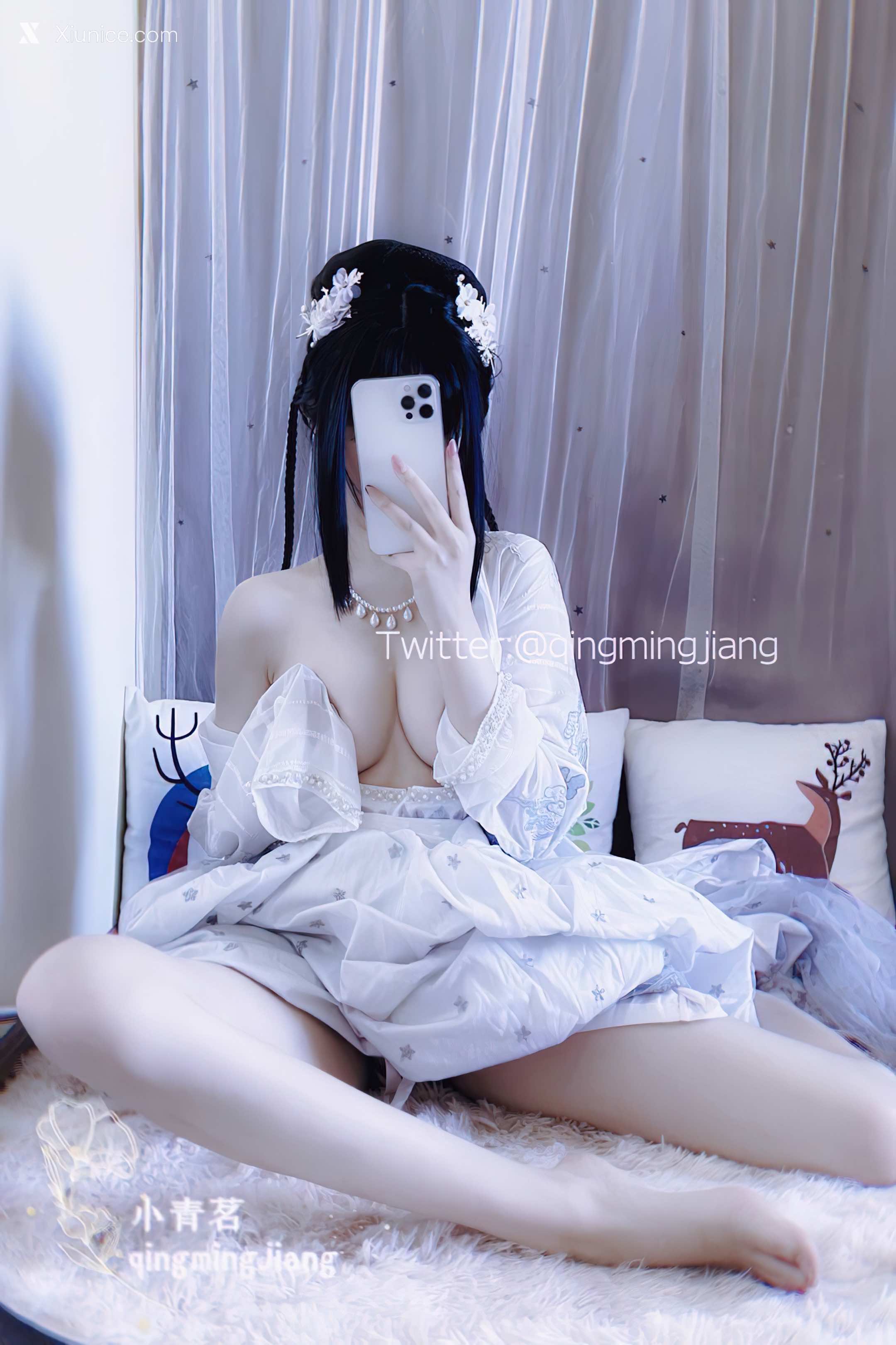小青茗 唯美唐装古风下的美妙胴体3