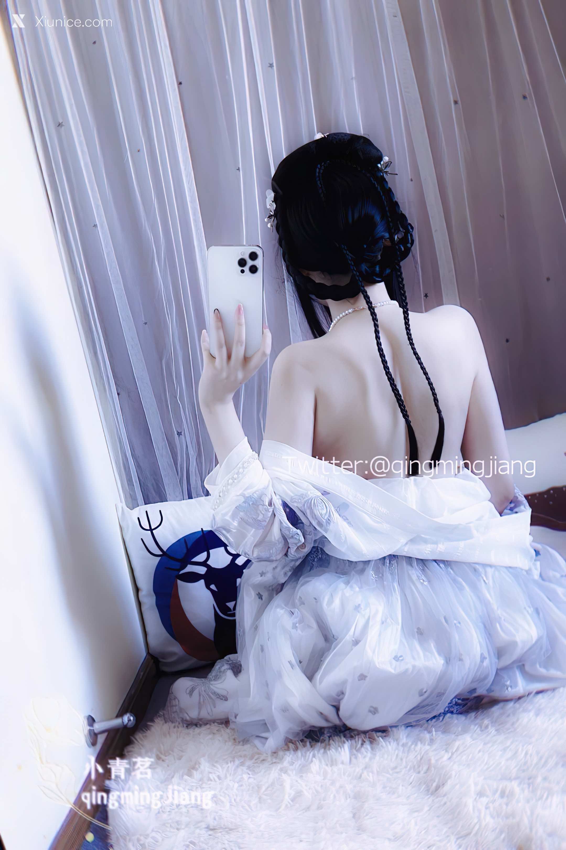 小青茗 唯美唐装古风下的美妙胴体4