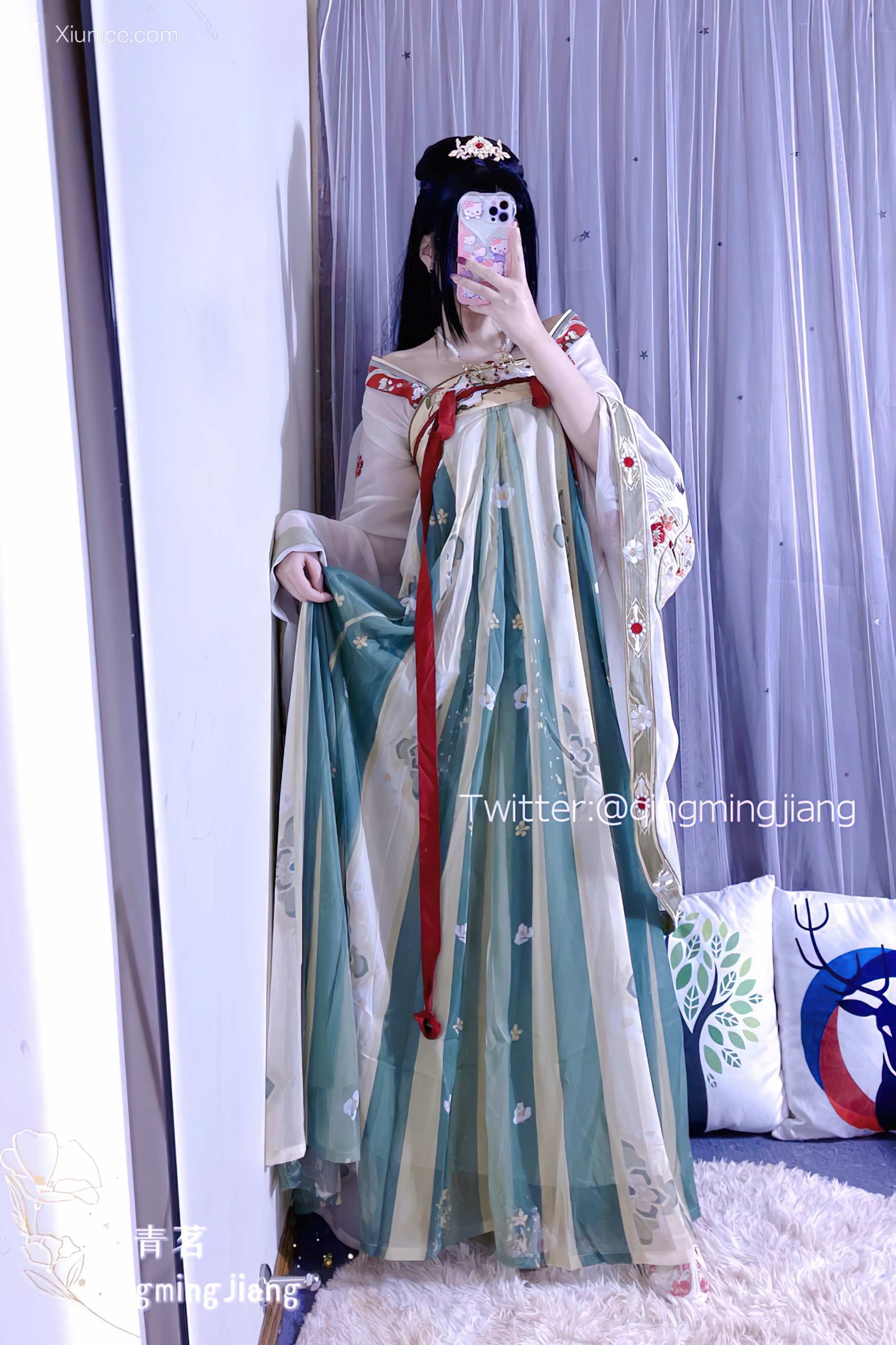 小青茗 唯美唐装古风下的美妙胴体40