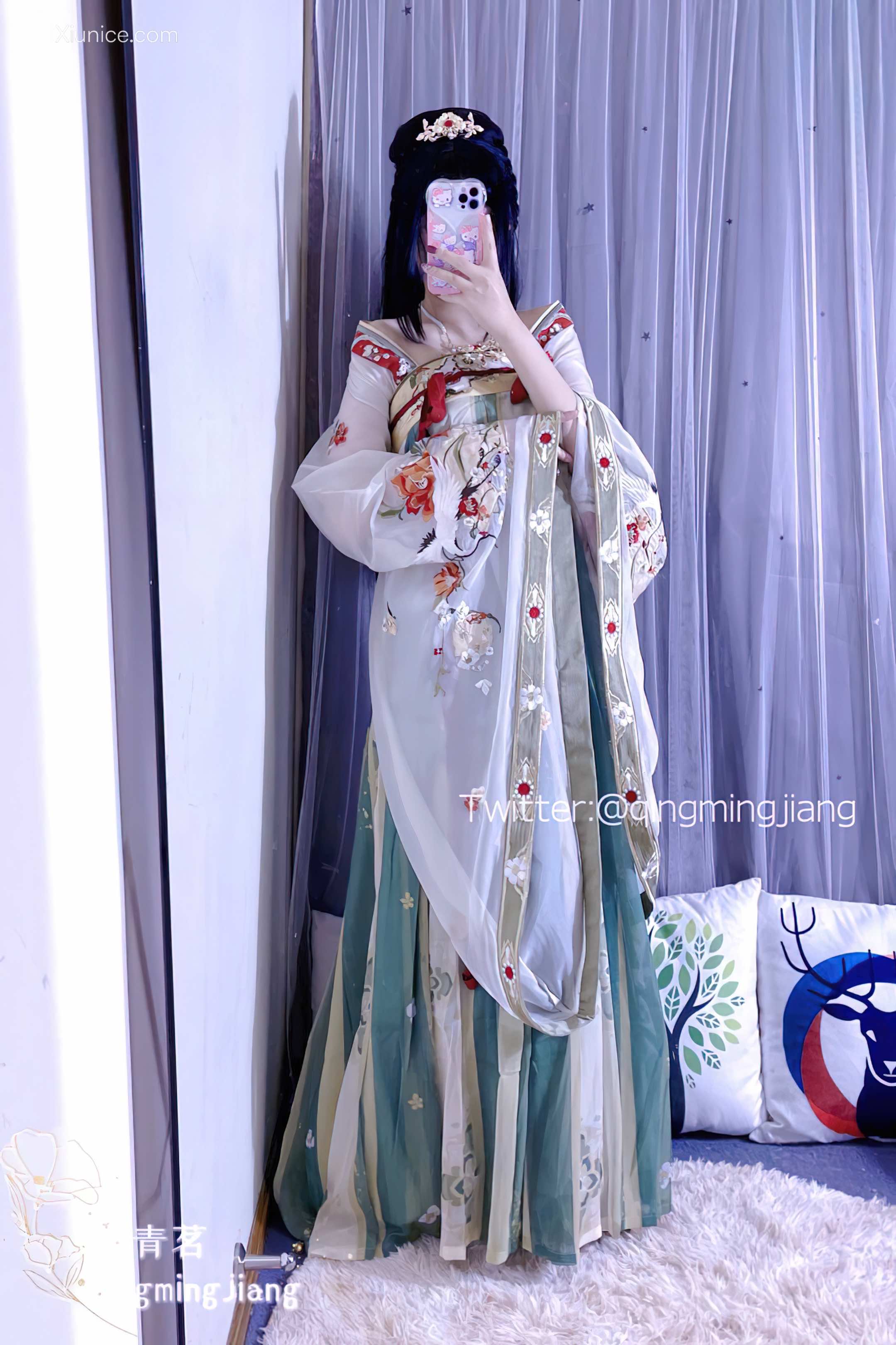 小青茗 唯美唐装古风下的美妙胴体42
