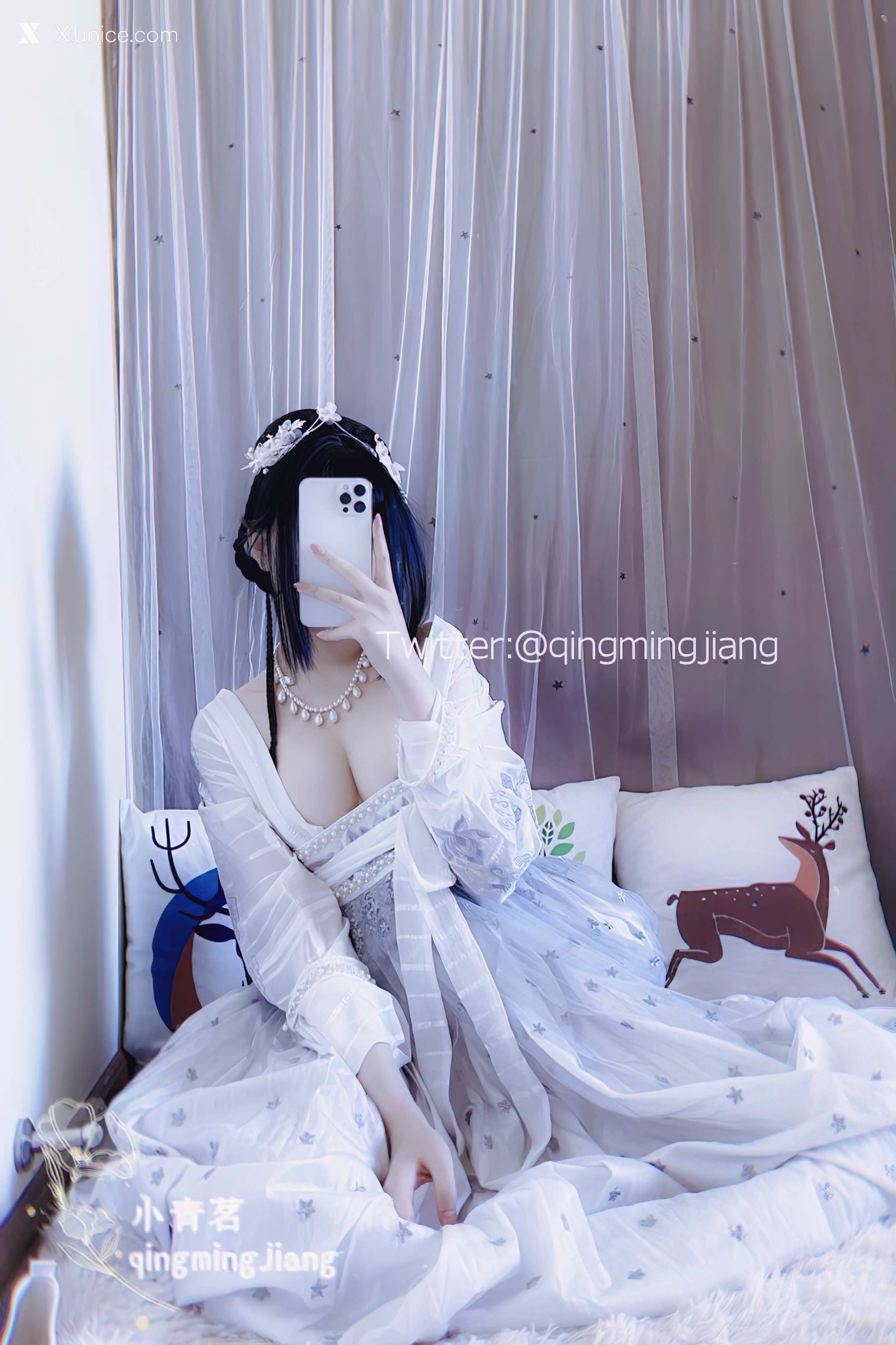 小青茗 唯美唐装古风下的美妙胴体5