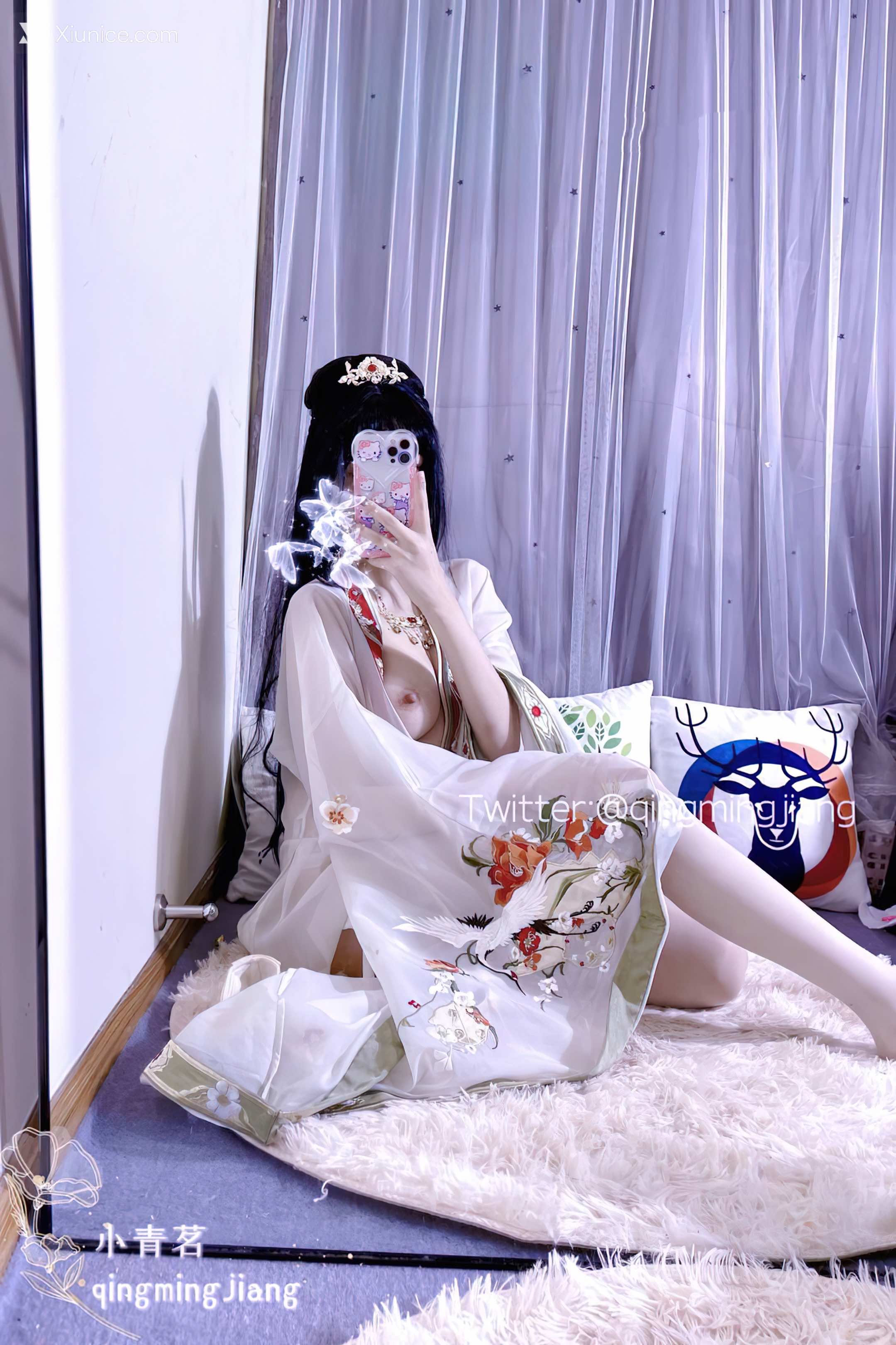 小青茗 唯美唐装古风下的美妙胴体6