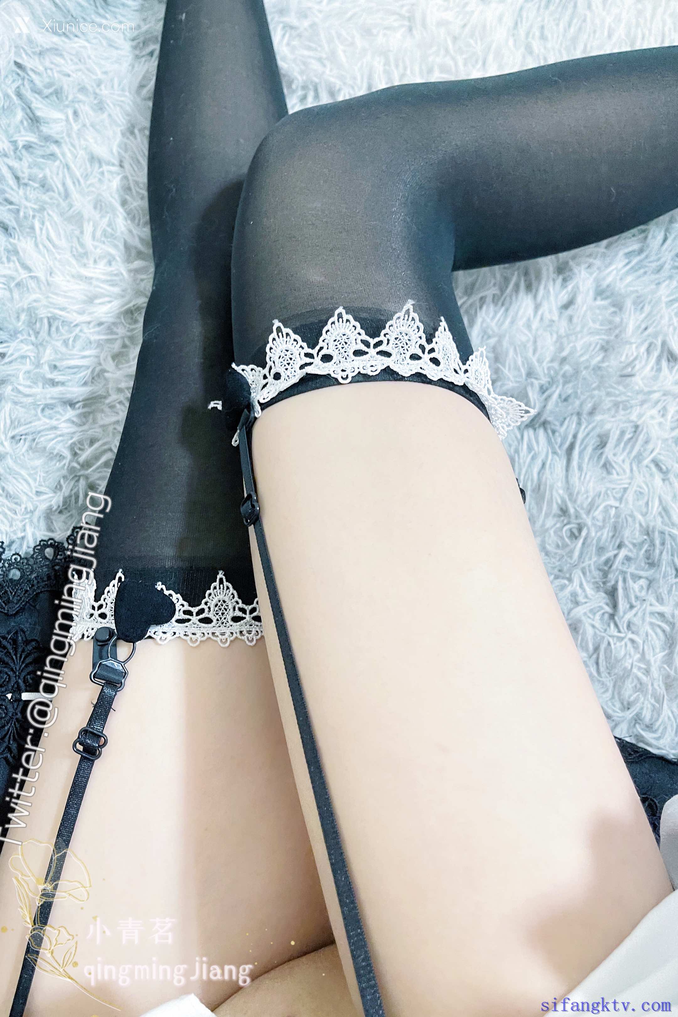 小青茗 黑丝女仆31