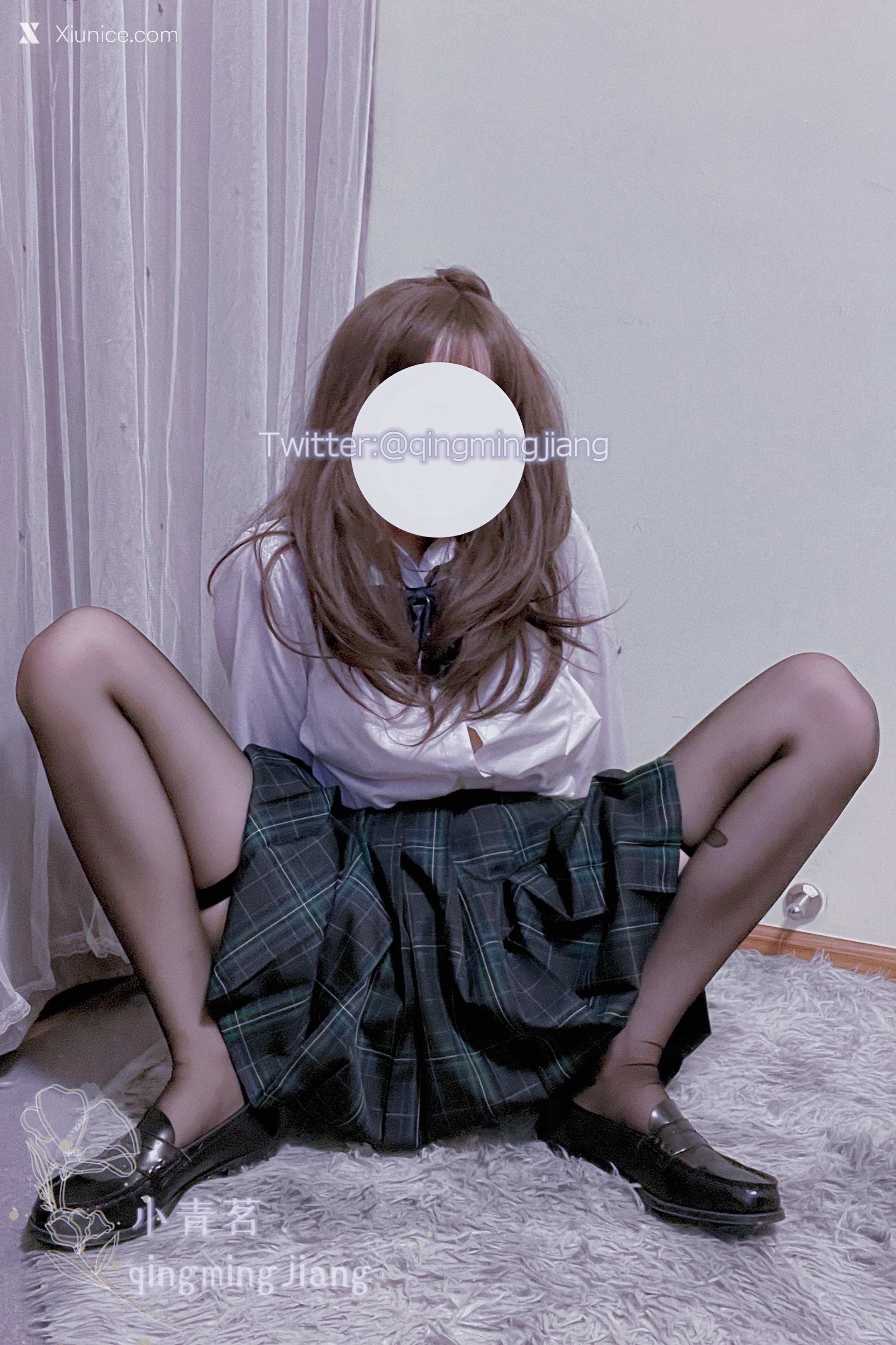 小青茗 黑丝JK学妹34