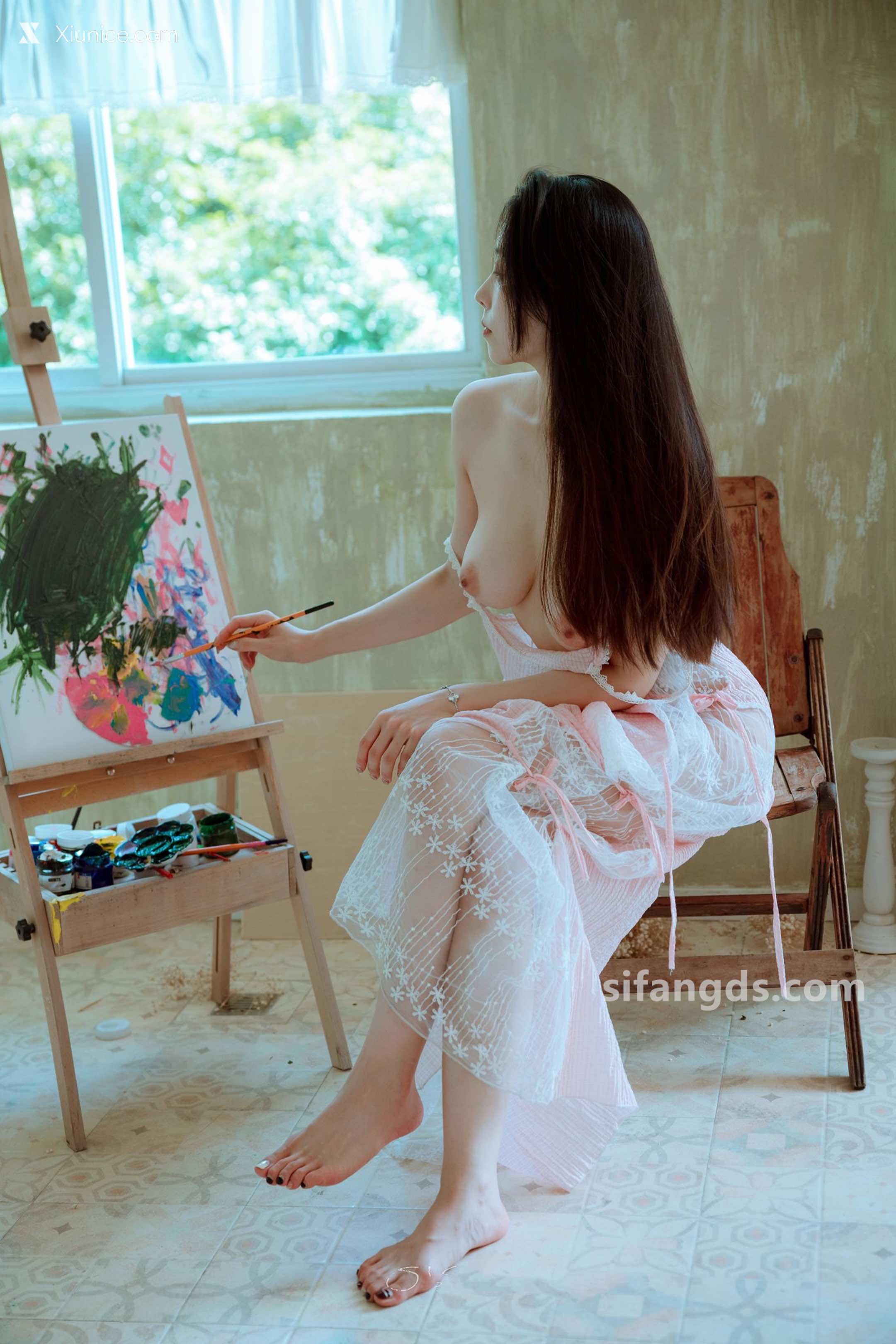 清妙 R18 秀人网模特 高价定制 瑜伽一字马 130