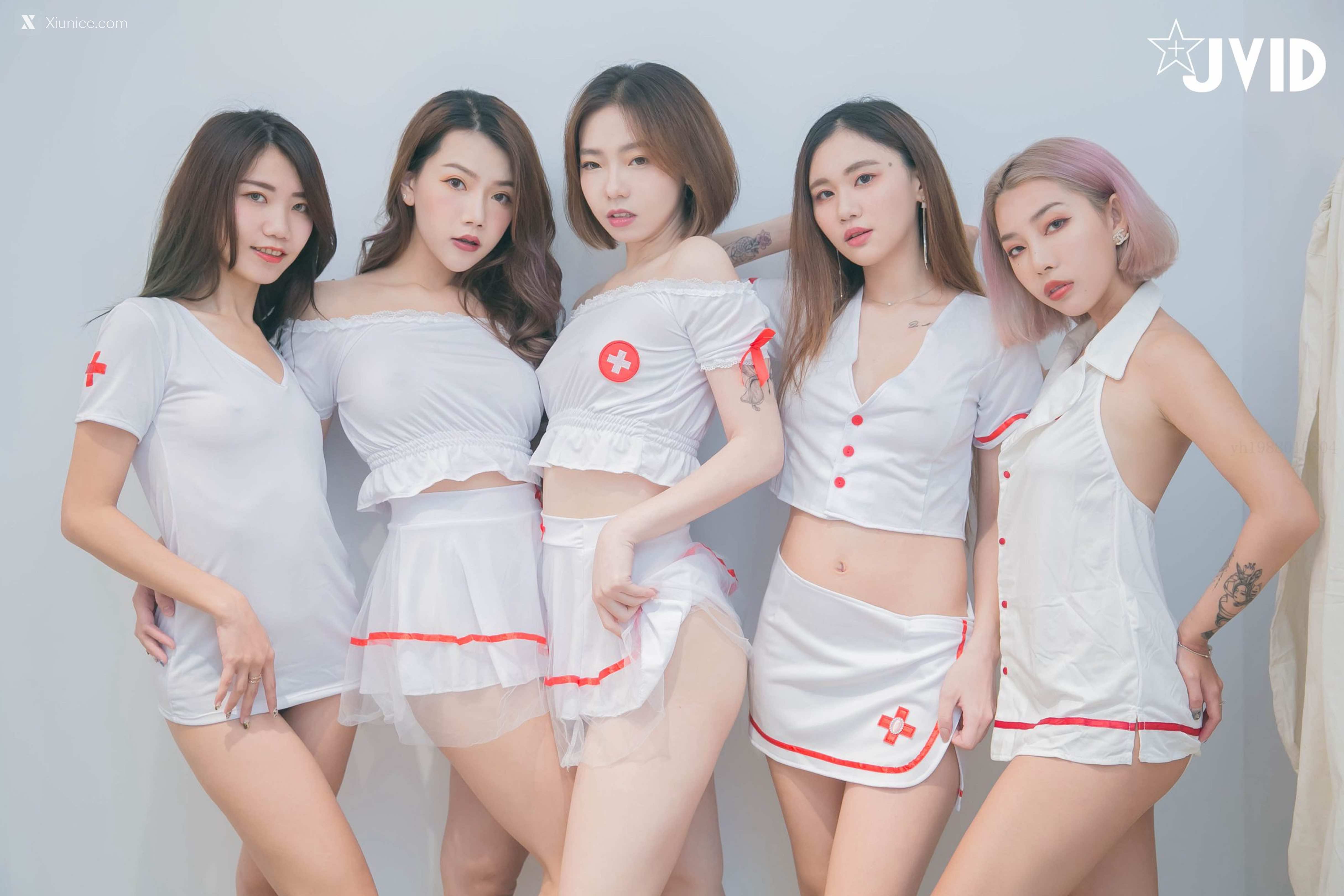 罗颖 & 伊芙蝶 & 雅婕 & 黎星若 & 昆娜 夜勤病院集中性爱诊疗室 54