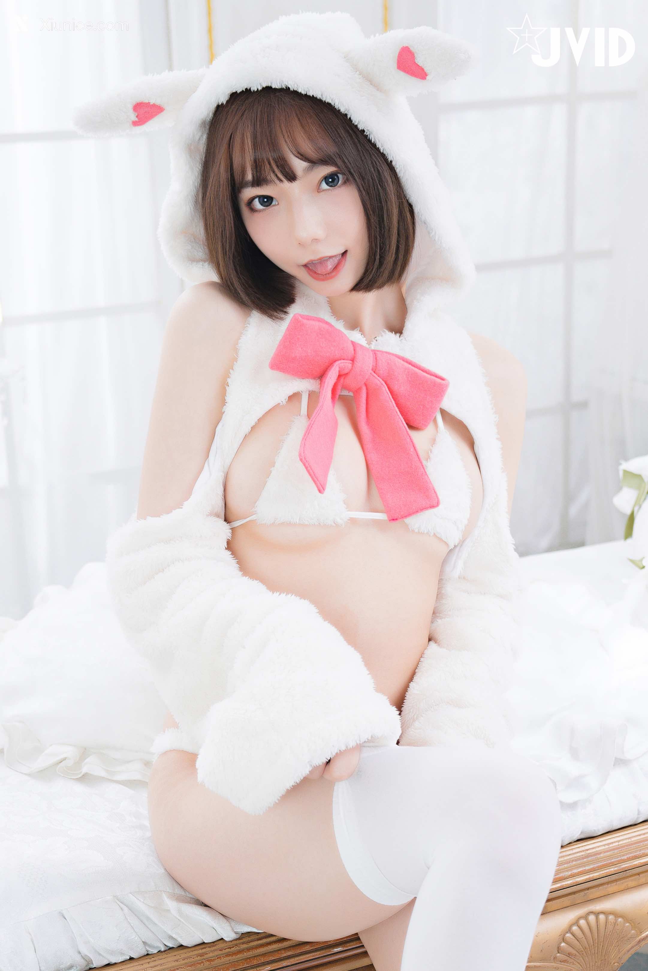 胎尼 & 啾啾 【私訊有好康活動】雙寵萌系女友💕情色貓咪Tiny🐱純欲小兔啾啾🐰「主人你要選哪一個？」 115