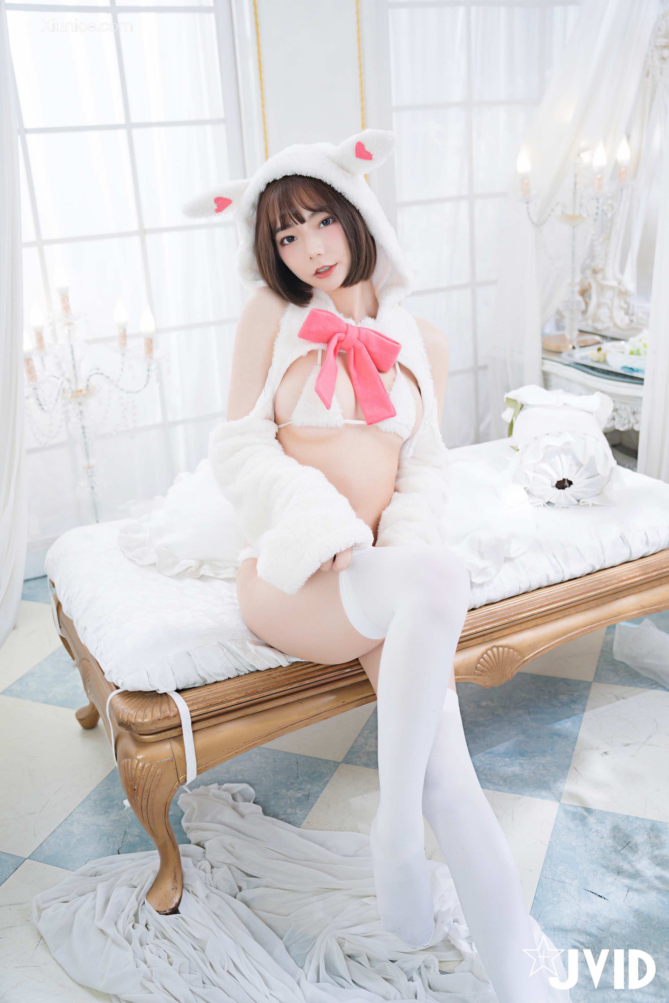 胎尼 & 啾啾 【私訊有好康活動】雙寵萌系女友💕情色貓咪Tiny🐱純欲小兔啾啾🐰「主人你要選哪一個？」 136