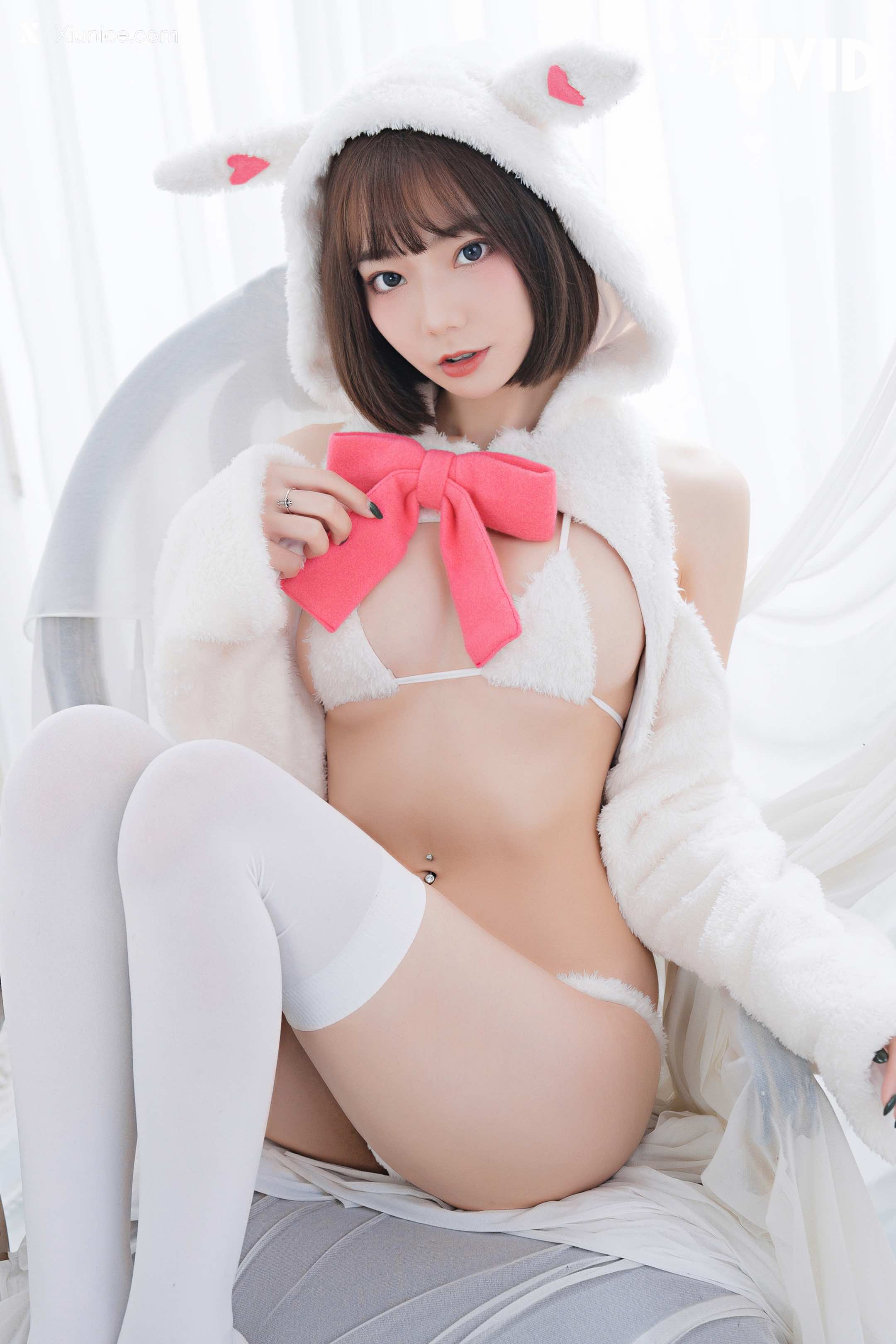 胎尼 & 啾啾 【私訊有好康活動】雙寵萌系女友💕情色貓咪Tiny🐱純欲小兔啾啾🐰「主人你要選哪一個？」 149