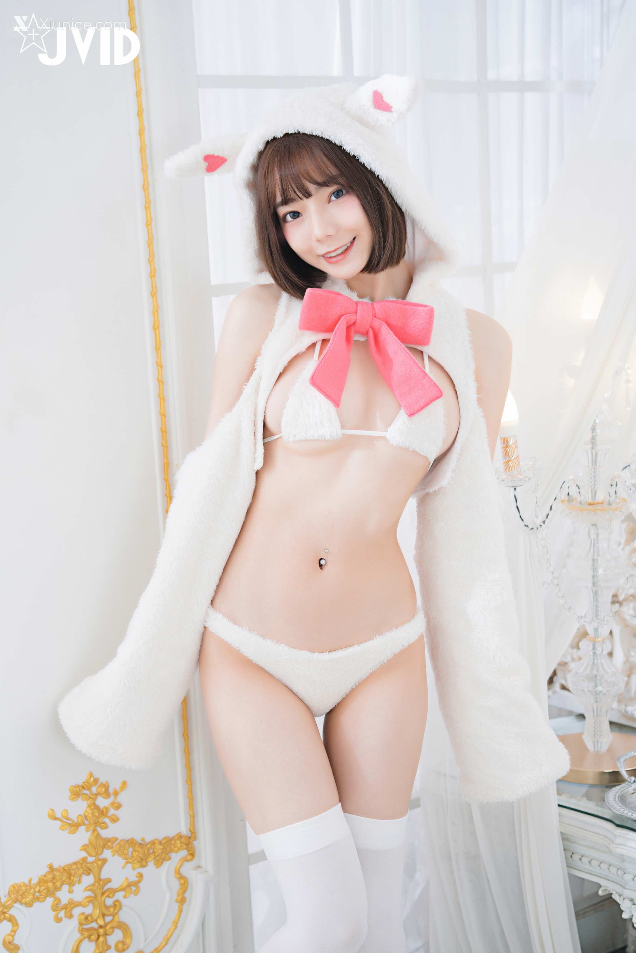 胎尼 & 啾啾 【私訊有好康活動】雙寵萌系女友💕情色貓咪Tiny🐱純欲小兔啾啾🐰「主人你要選哪一個？」 175