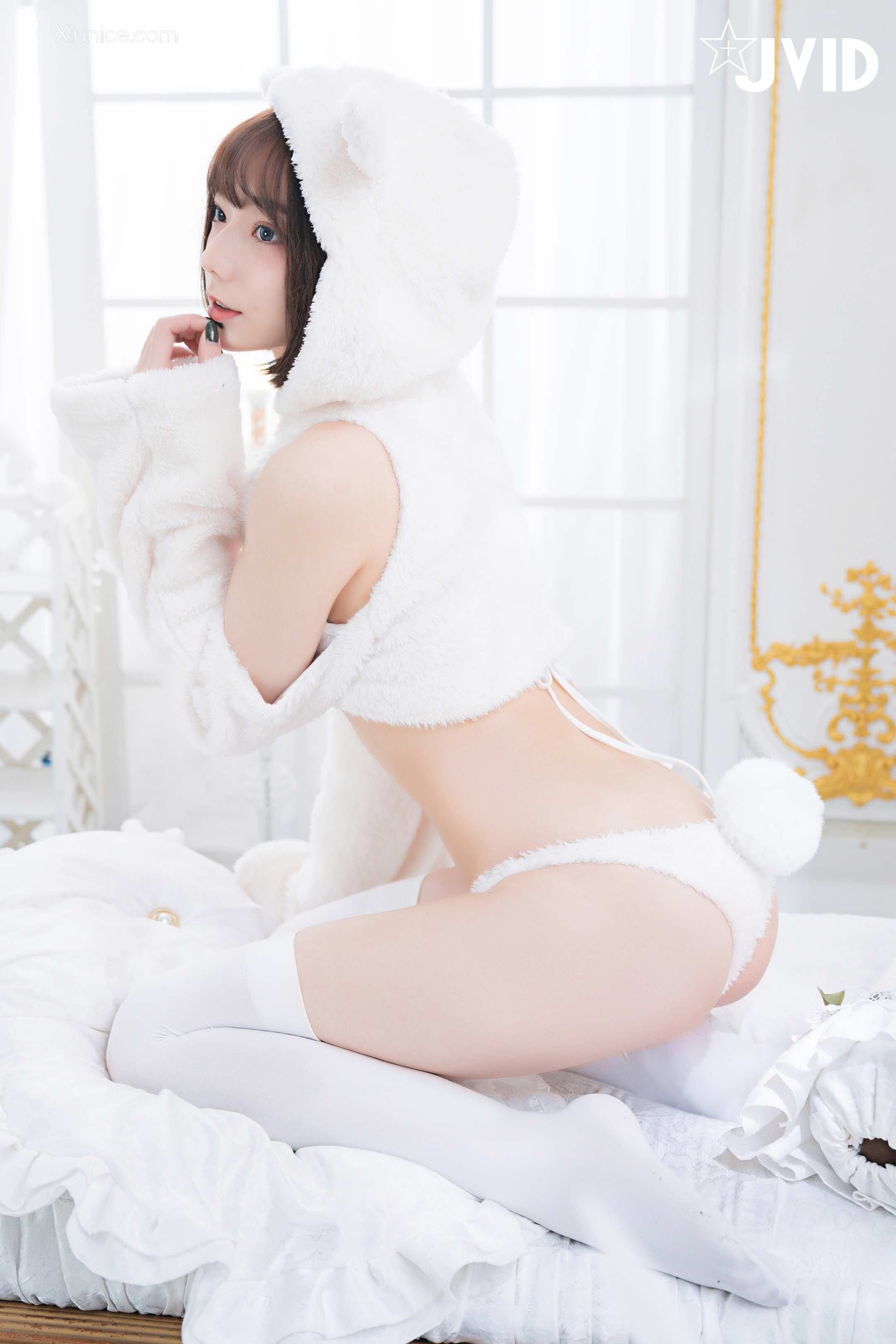 胎尼 & 啾啾 【私訊有好康活動】雙寵萌系女友💕情色貓咪Tiny🐱純欲小兔啾啾🐰「主人你要選哪一個？」 24