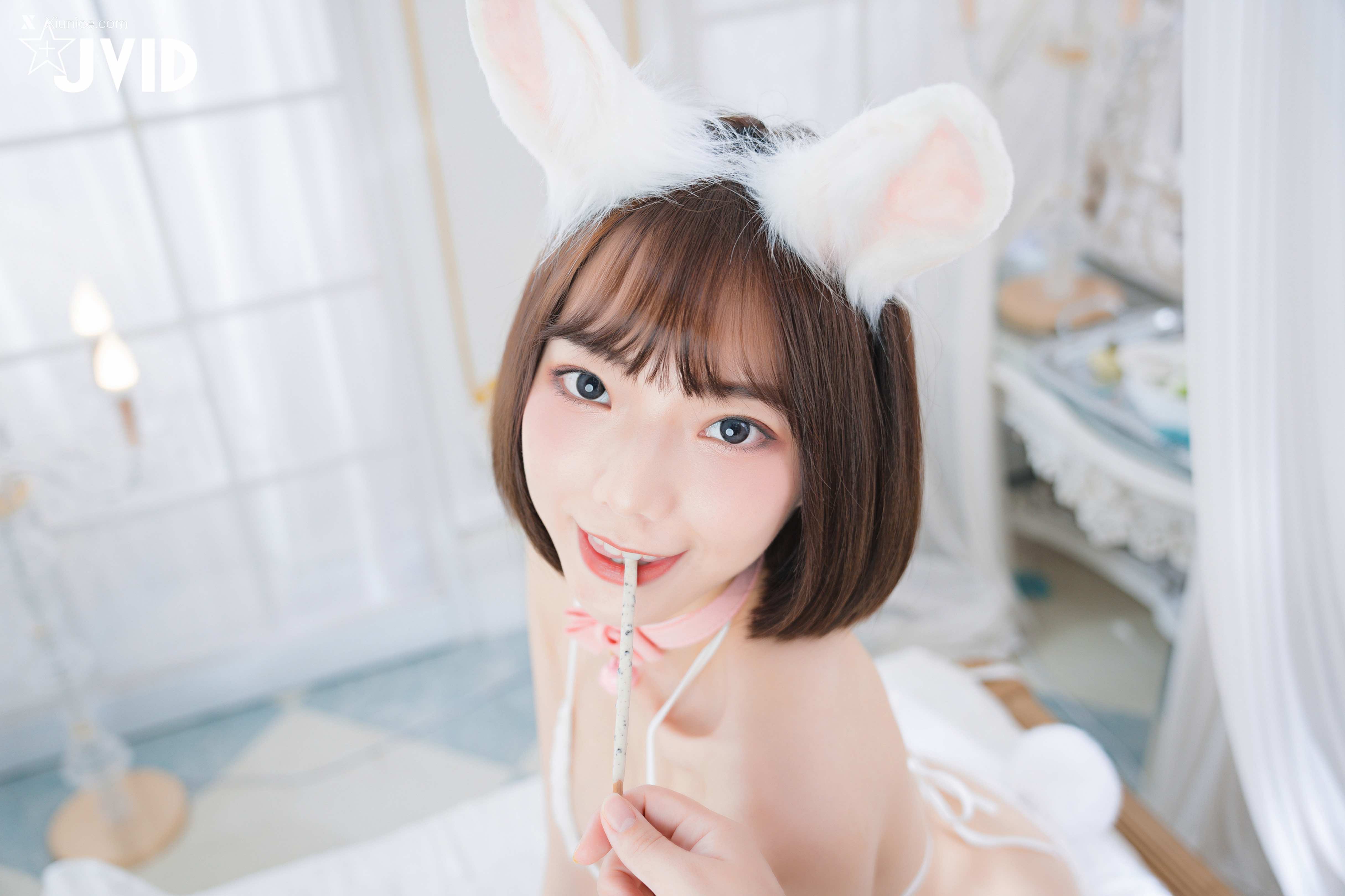 胎尼 & 啾啾 【私訊有好康活動】雙寵萌系女友💕情色貓咪Tiny🐱純欲小兔啾啾🐰「主人你要選哪一個？」 27