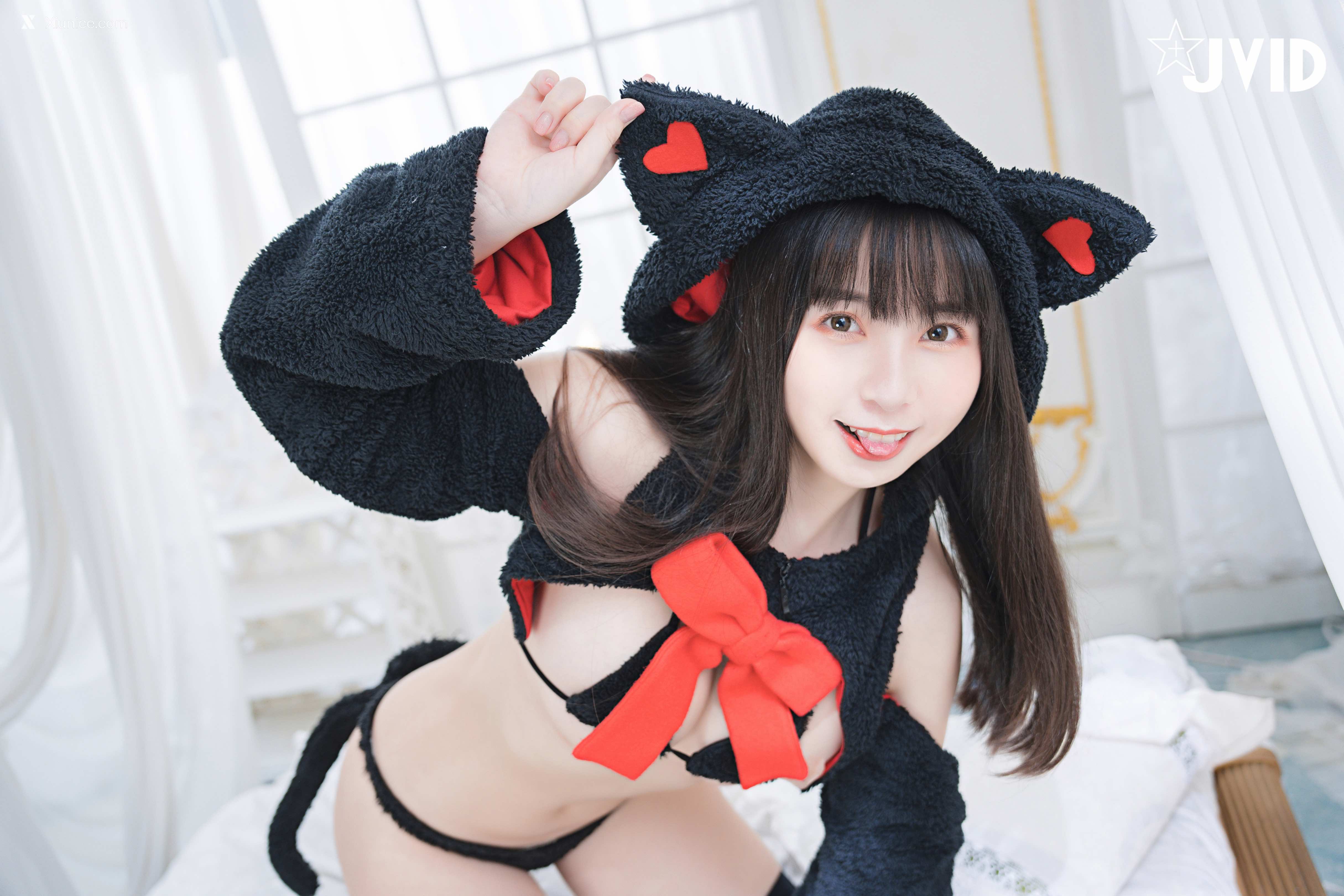 胎尼 & 啾啾 【私訊有好康活動】雙寵萌系女友💕情色貓咪Tiny🐱純欲小兔啾啾🐰「主人你要選哪一個？」 88