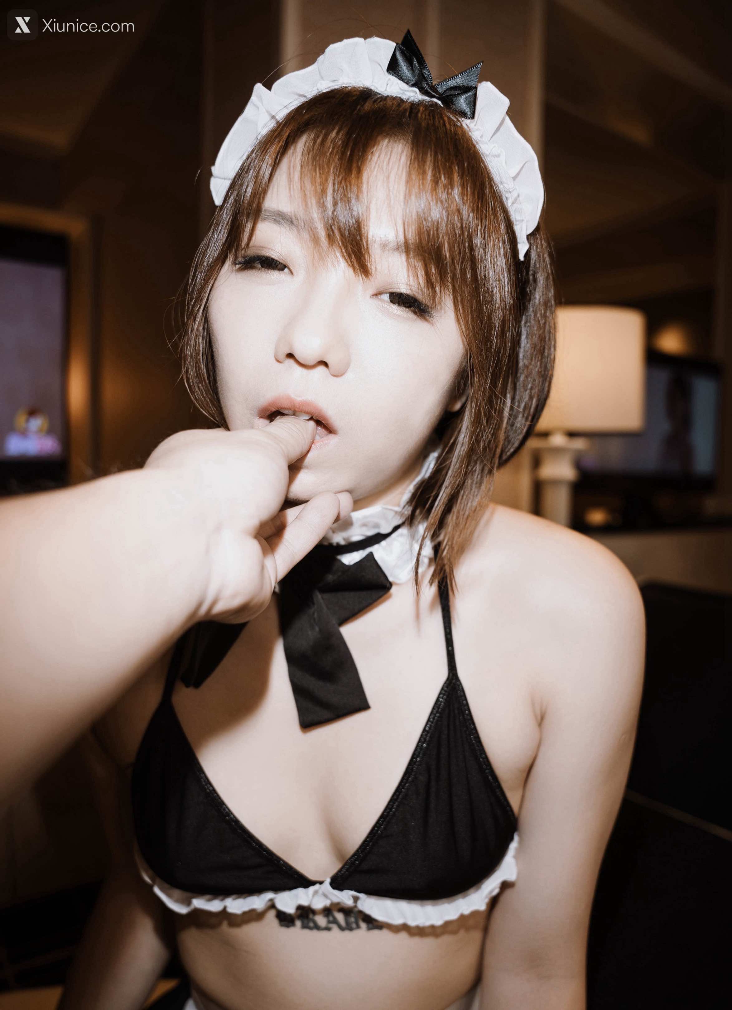 雅捷 四點全開❤️性玩物美尻鐘點女僕淫穴爆表 115