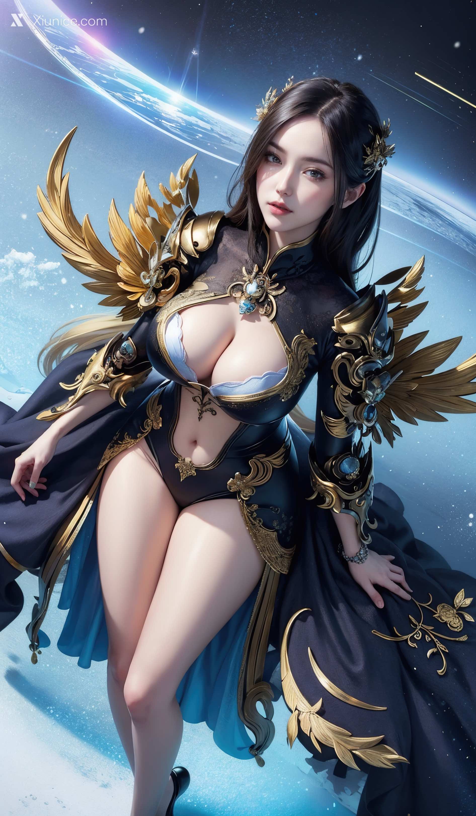 AIGirl 剑灵风格 墨迹 94