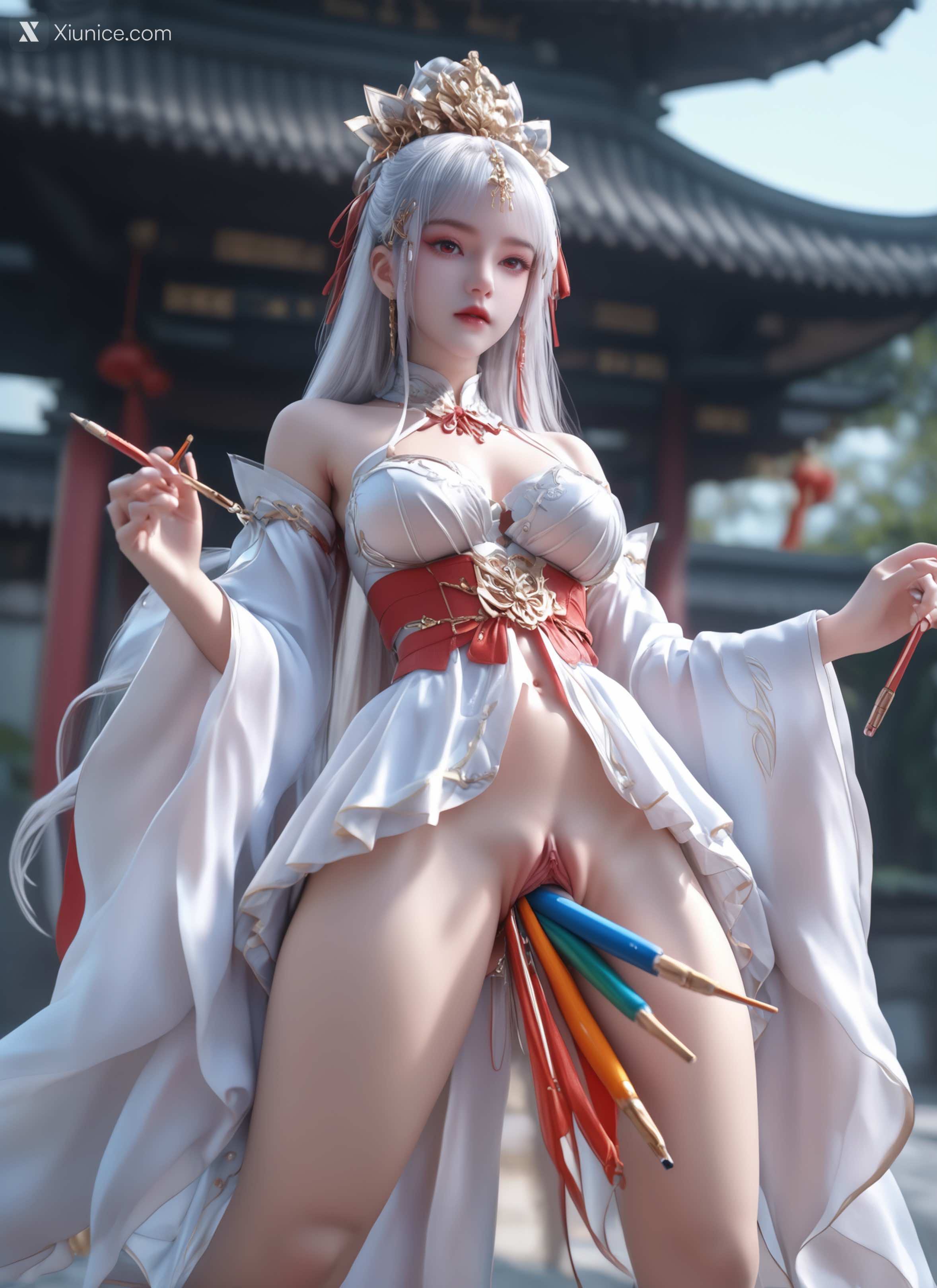 AIGirl 完美世界 太阴玉兔 调教 锐克 76
