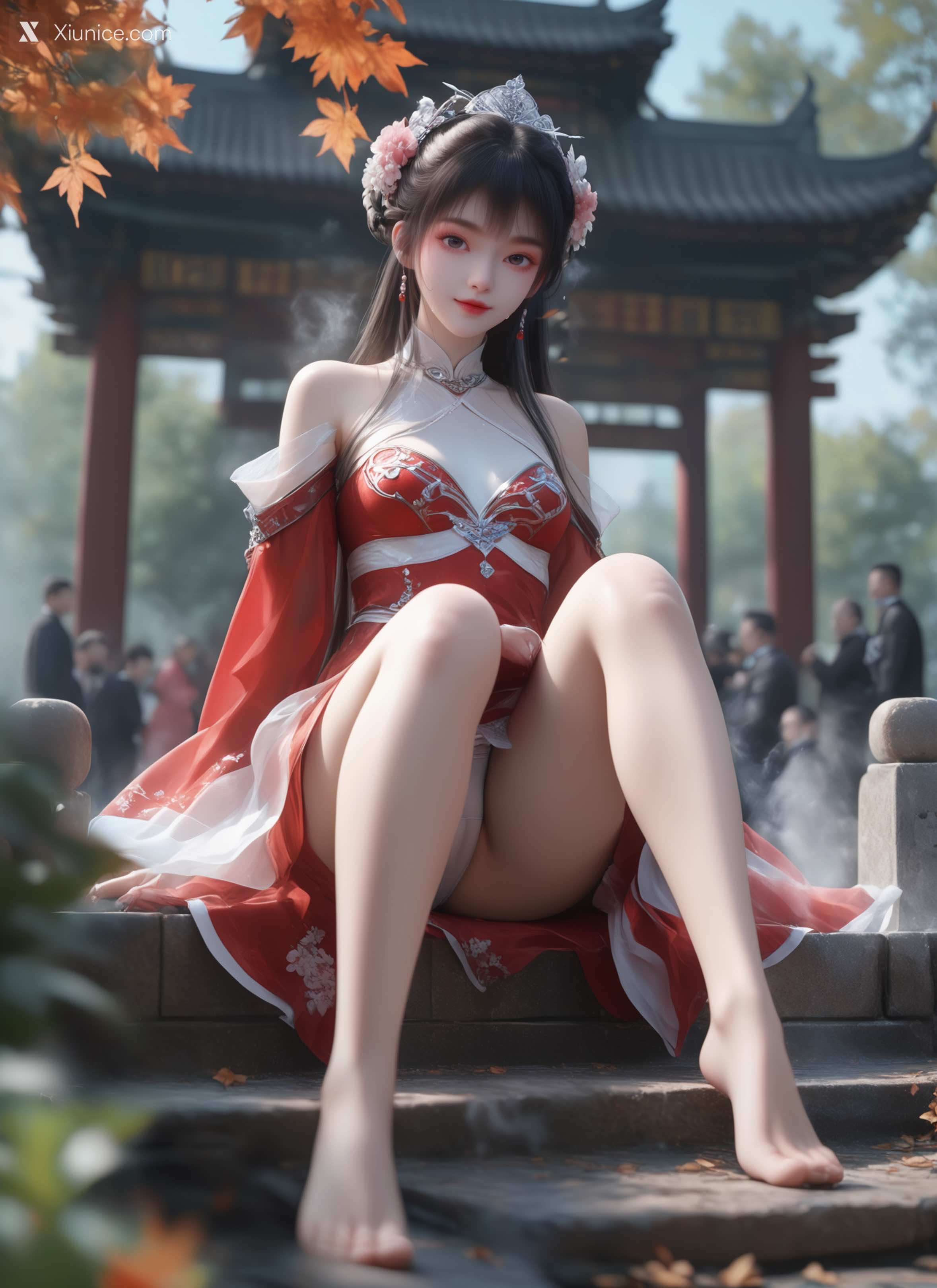AIGirl 完美世界 小火灵儿 堕落之路 锐克 17