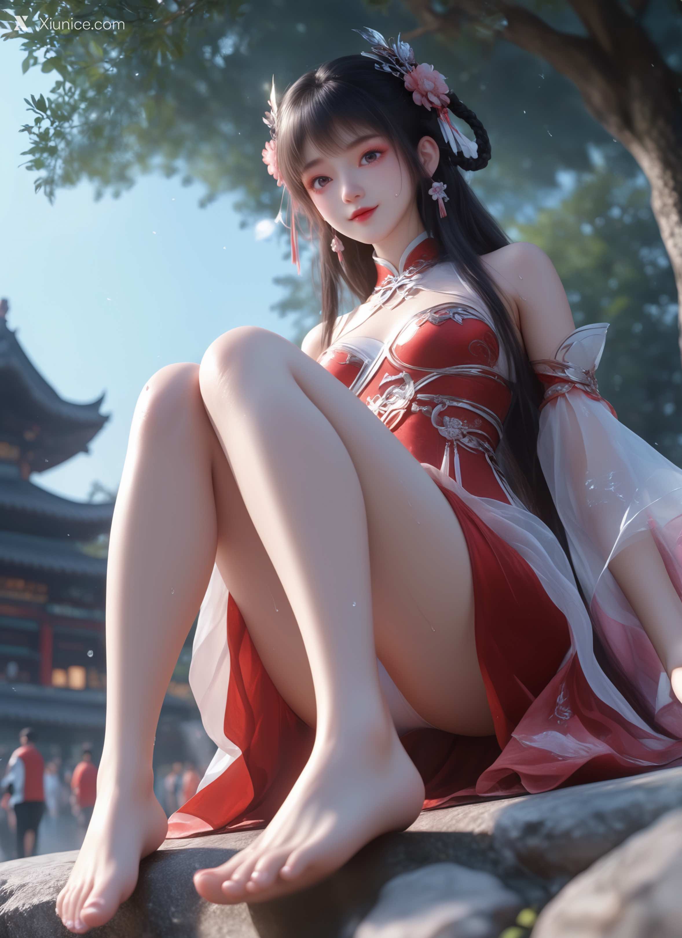 AIGirl 完美世界 小火灵儿 堕落之路 锐克 22