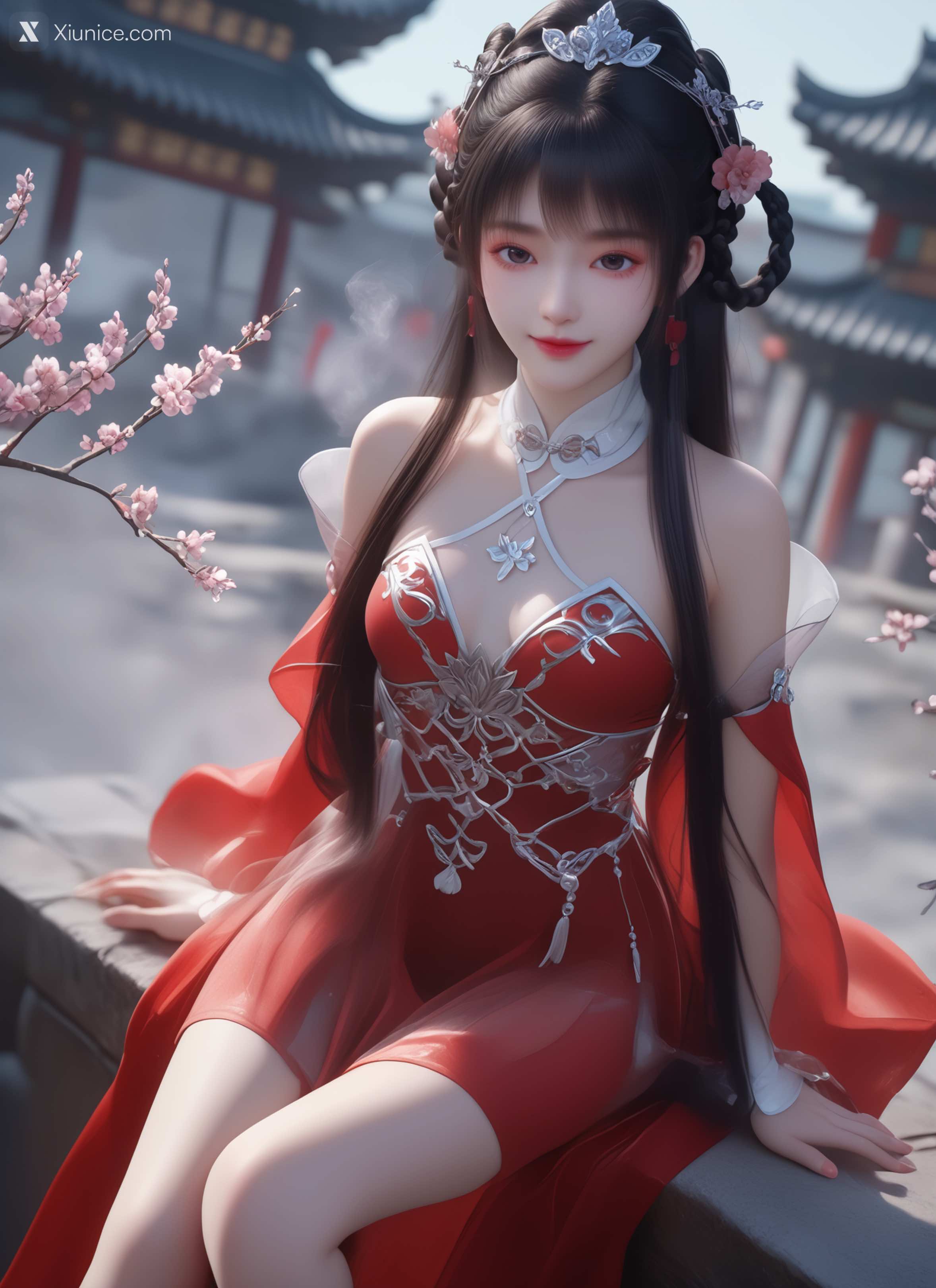 AIGirl 完美世界 小火灵儿 堕落之路 锐克 34