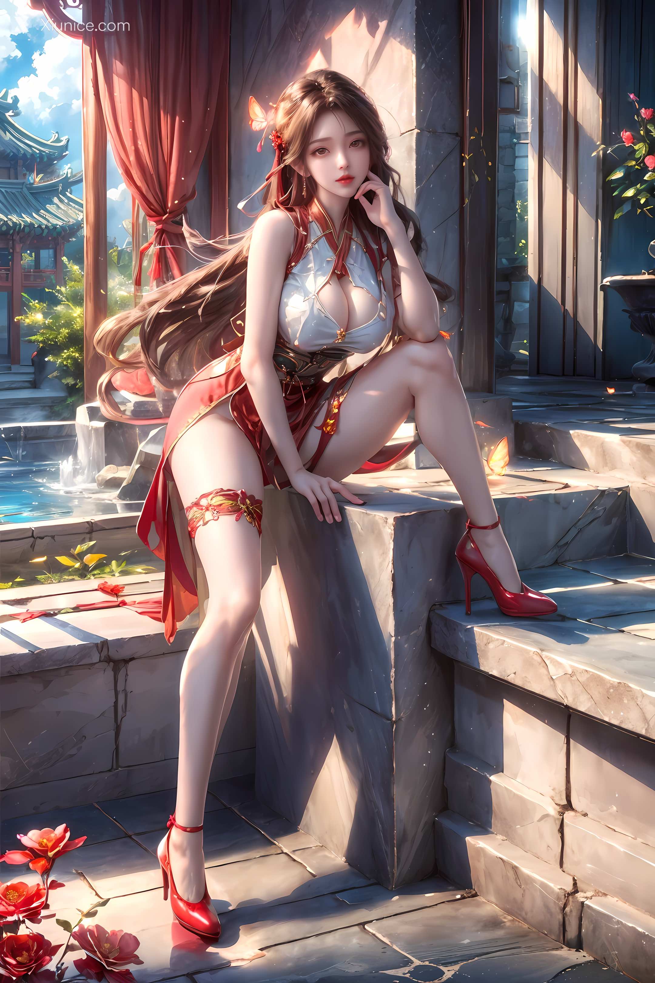 AIGirl 完美世界 火灵儿 火桑女 2