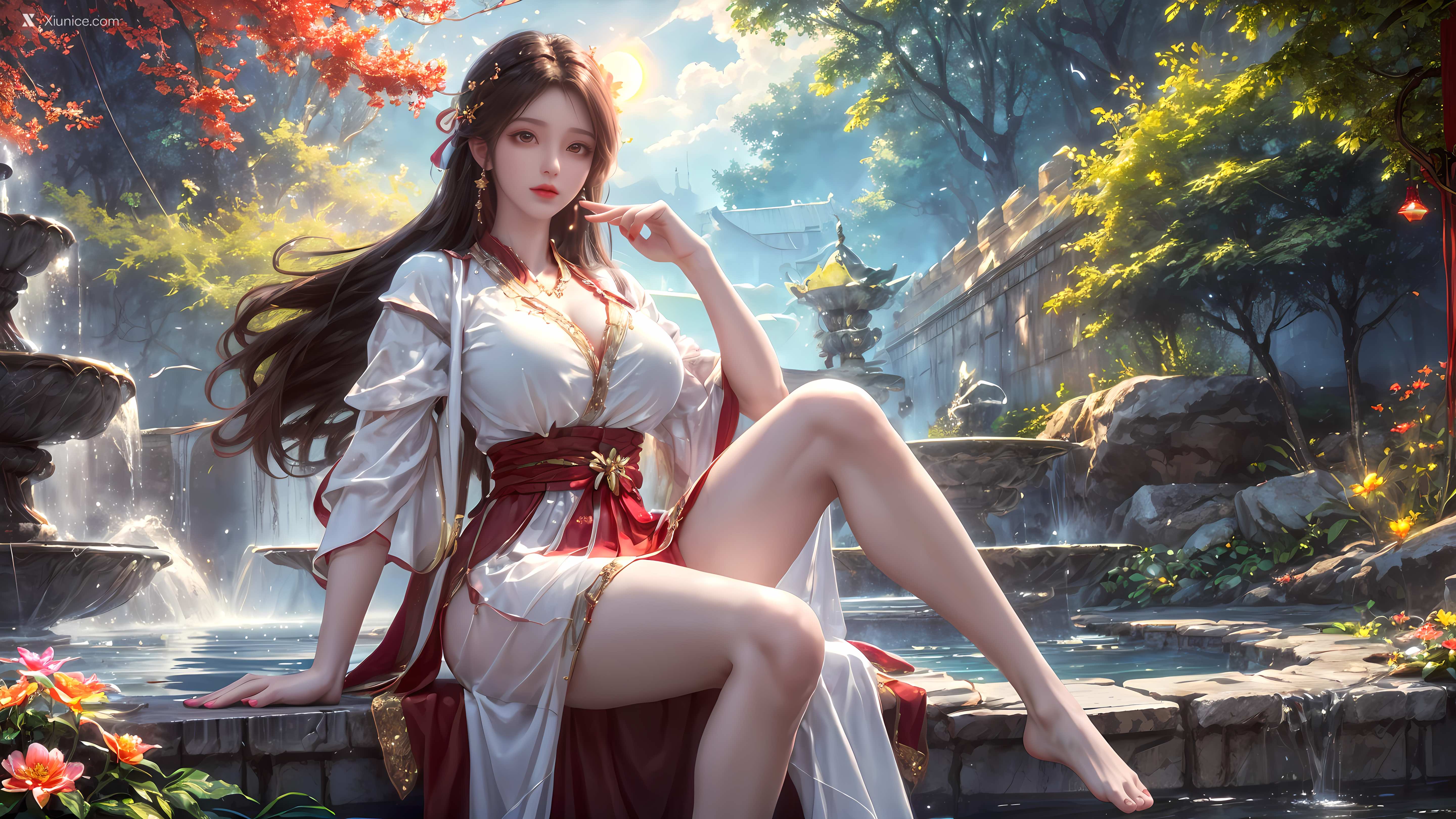 AIGirl 完美世界 火灵儿 火桑女 34