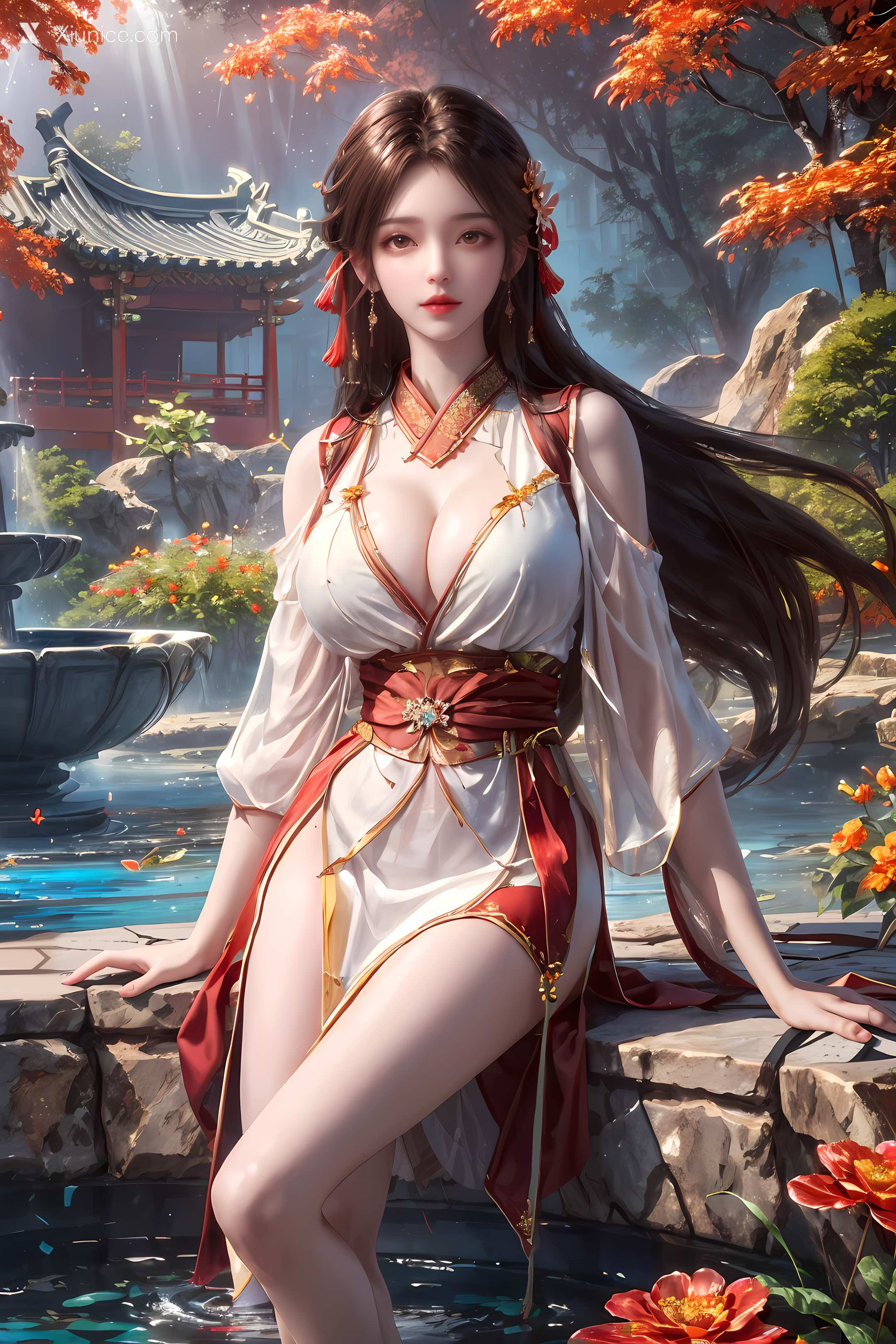 AIGirl 完美世界 火灵儿 火桑女 8