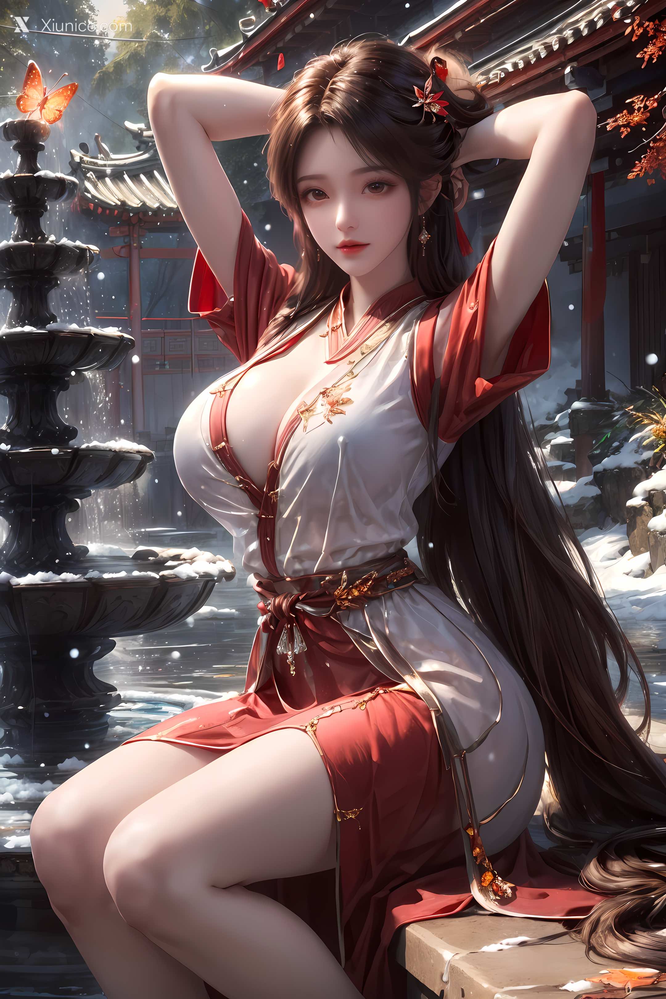 AIGirl 完美世界 火灵儿 火桑女 9