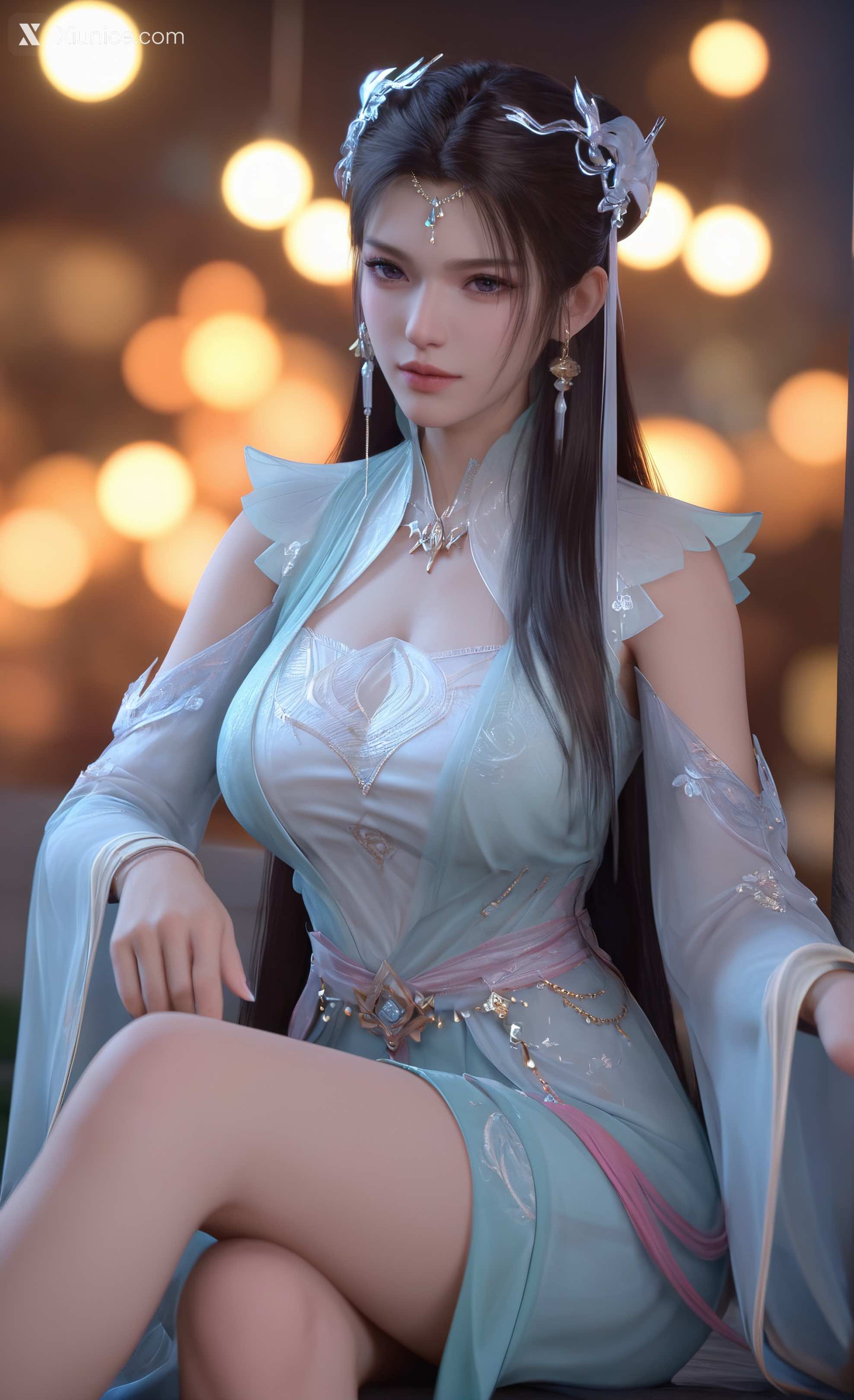 AIGirl 少年白马醉春风 易文君【墨迹】 1
