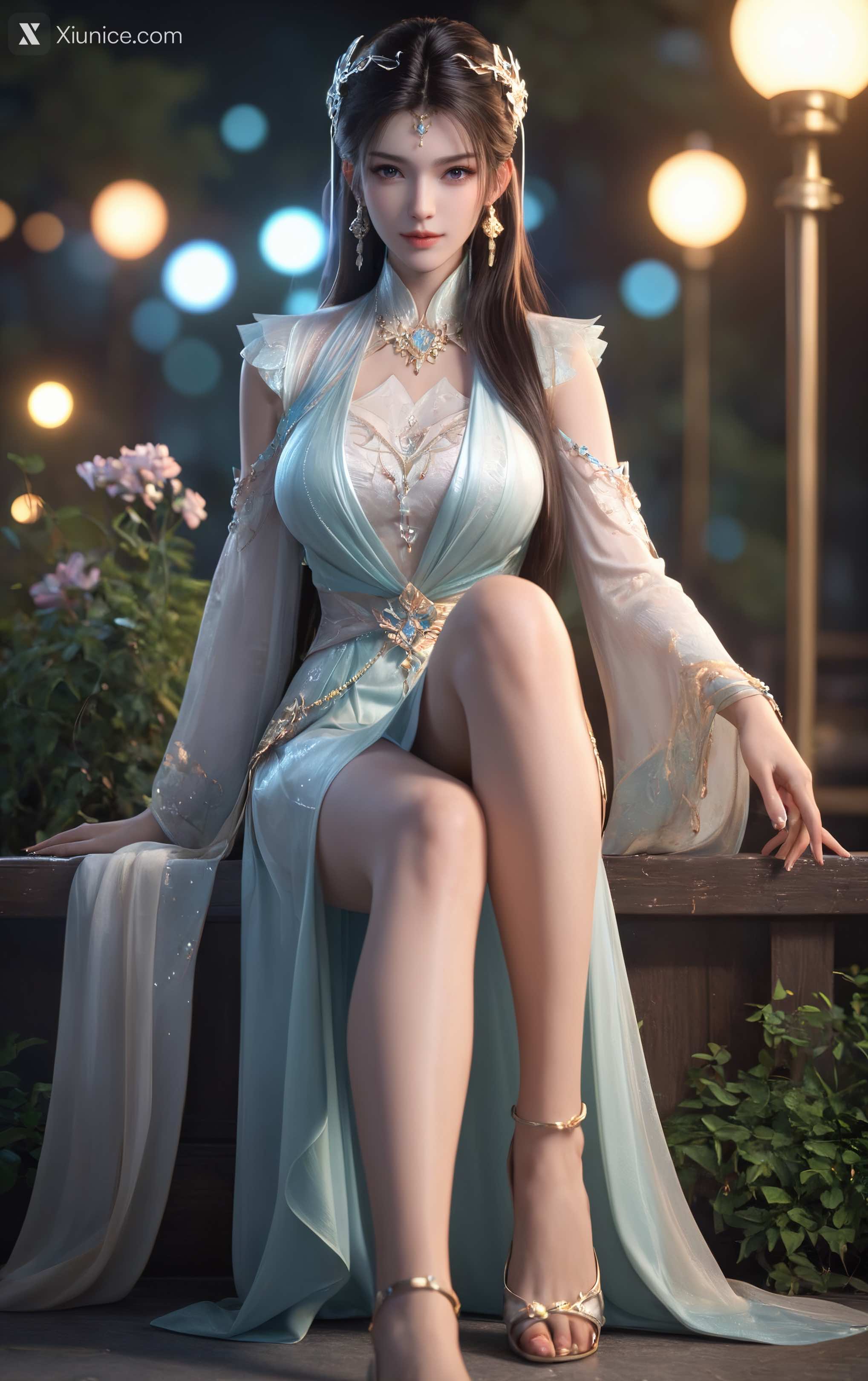AIGirl 少年白马醉春风 易文君【墨迹】 157