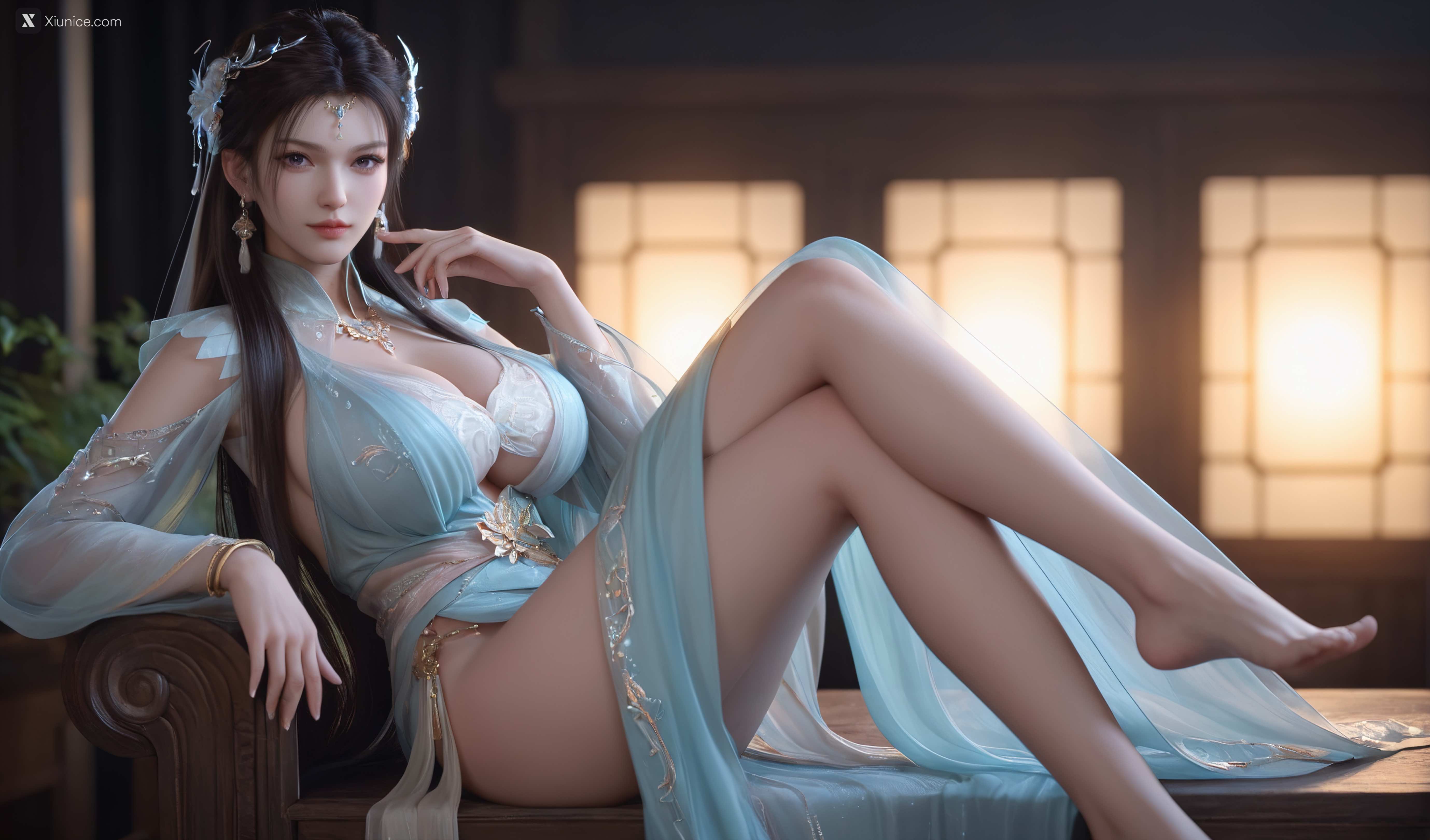 AIGirl 少年白马醉春风 易文君【墨迹】 172