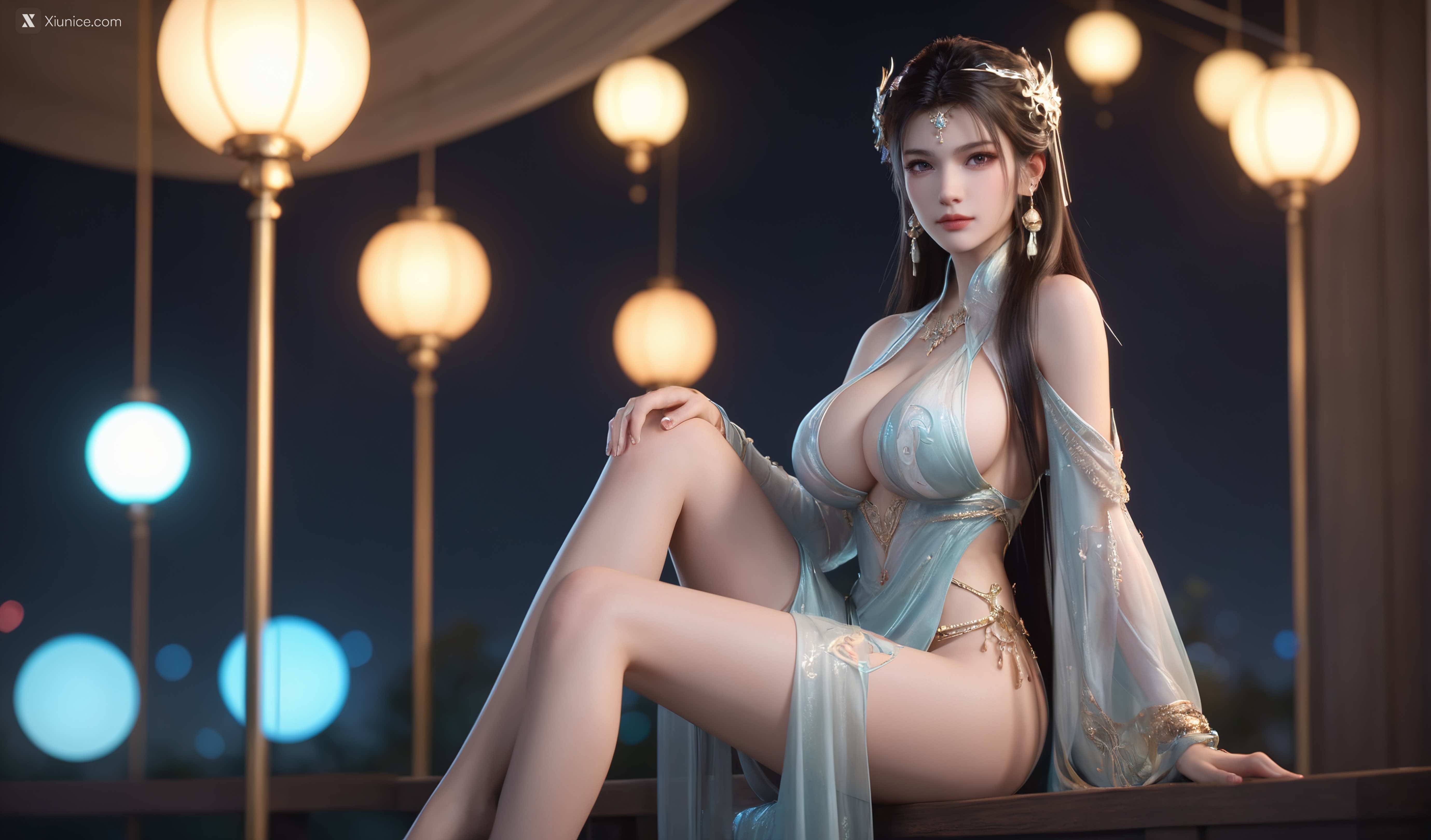 AIGirl 少年白马醉春风 易文君【墨迹】 173
