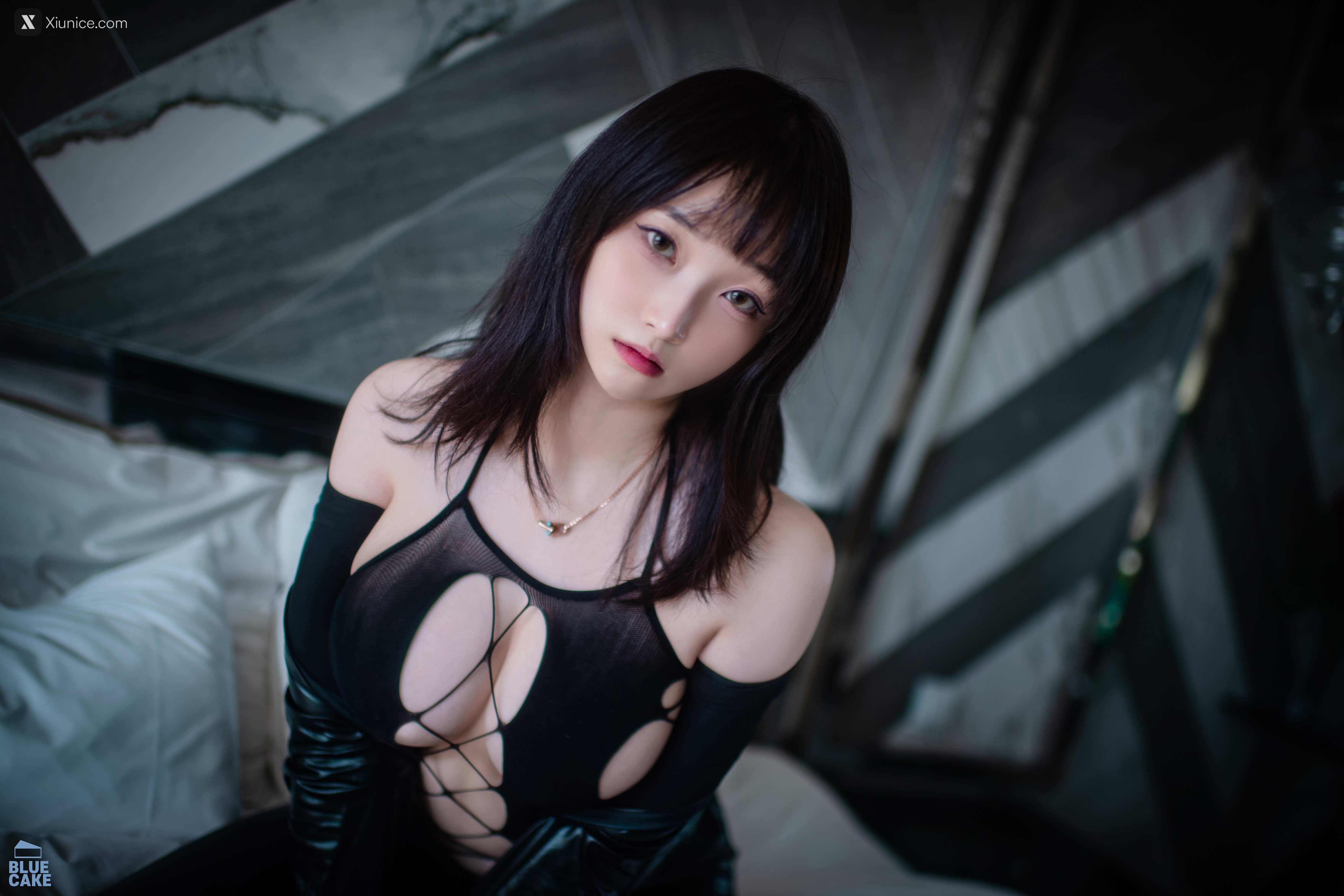 BLUECAKE Bambi (밤비) Black Mist Mesh&Stocking 2