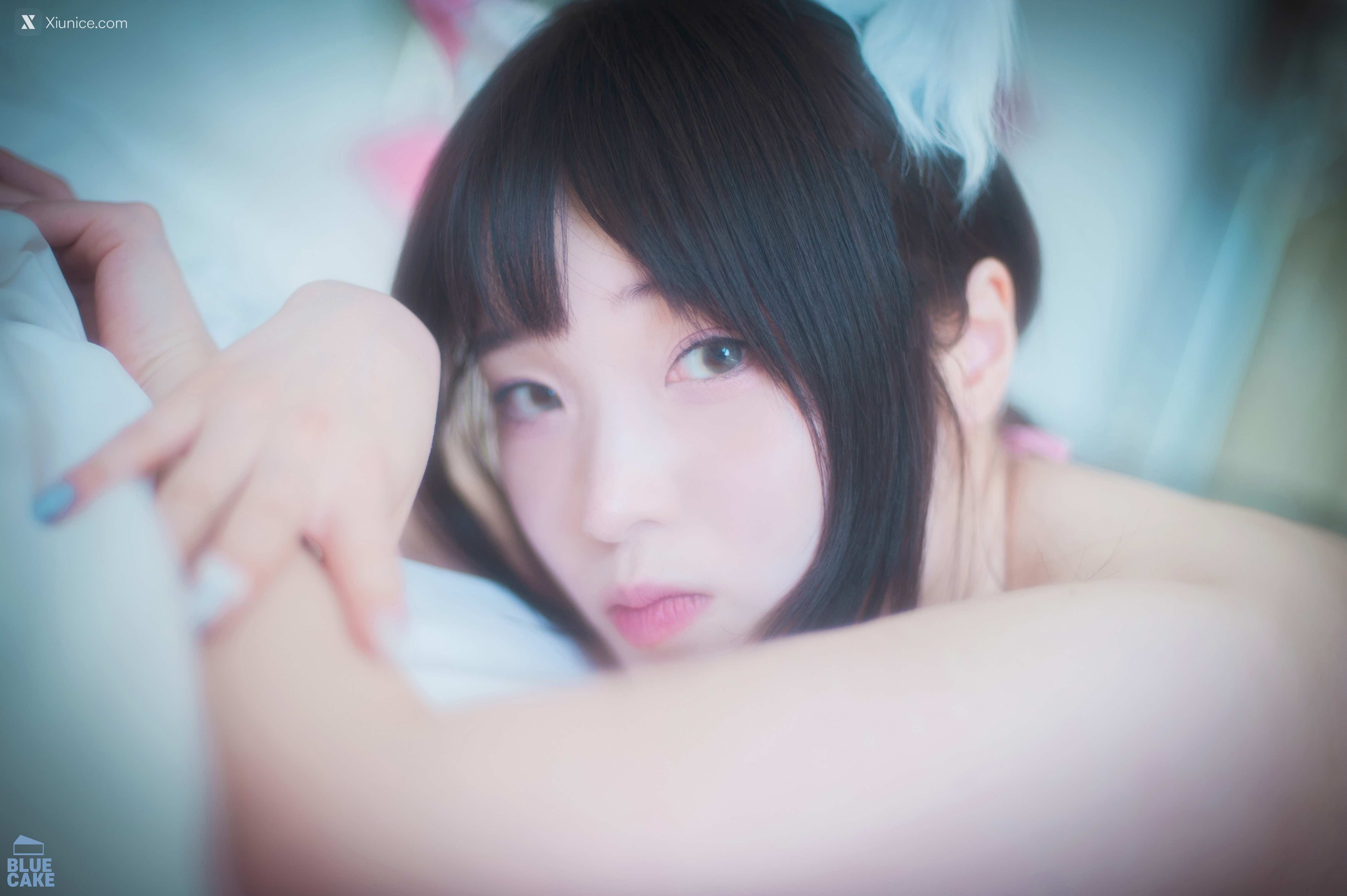 BLUECAKE Bambi (밤비) Naughty Cats Pink & Mint RED 69