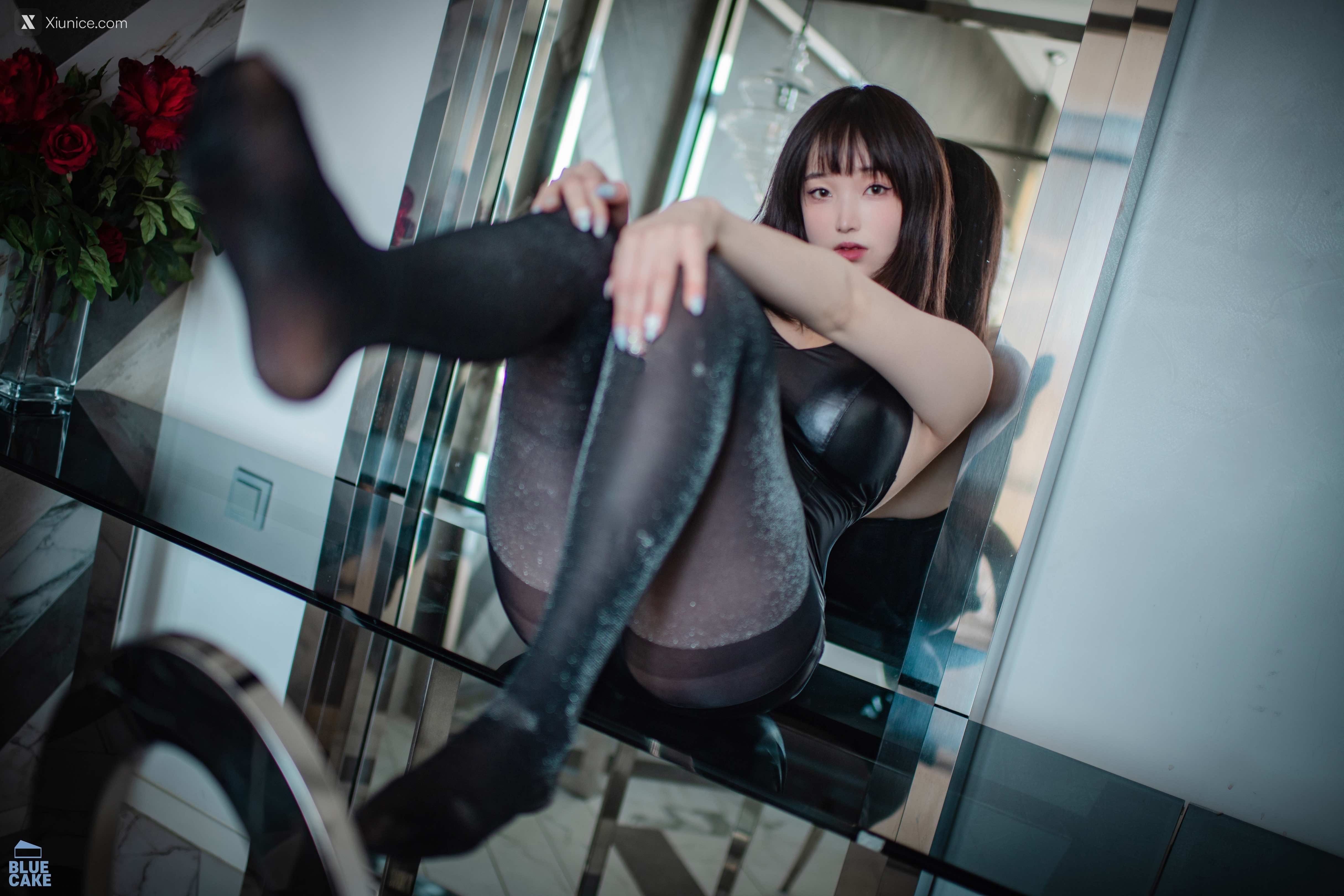 BLUECAKE Bambi (밤비) Black Mist Mesh&Stocking 123