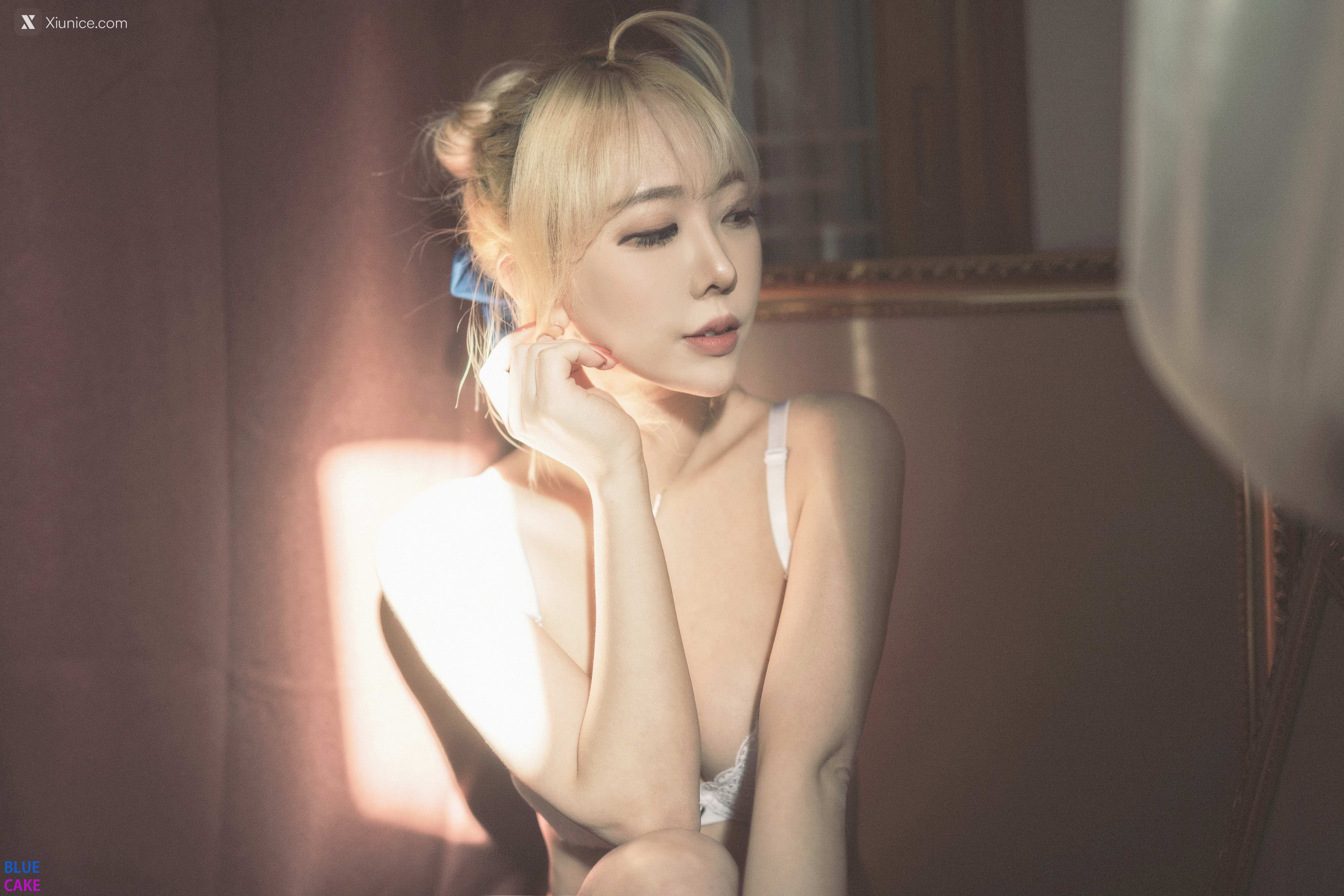 BLUECAKE Bomi (보미) & Zia (지아) Fate Saber X Thosaka Rin Lingerie.Ver 69