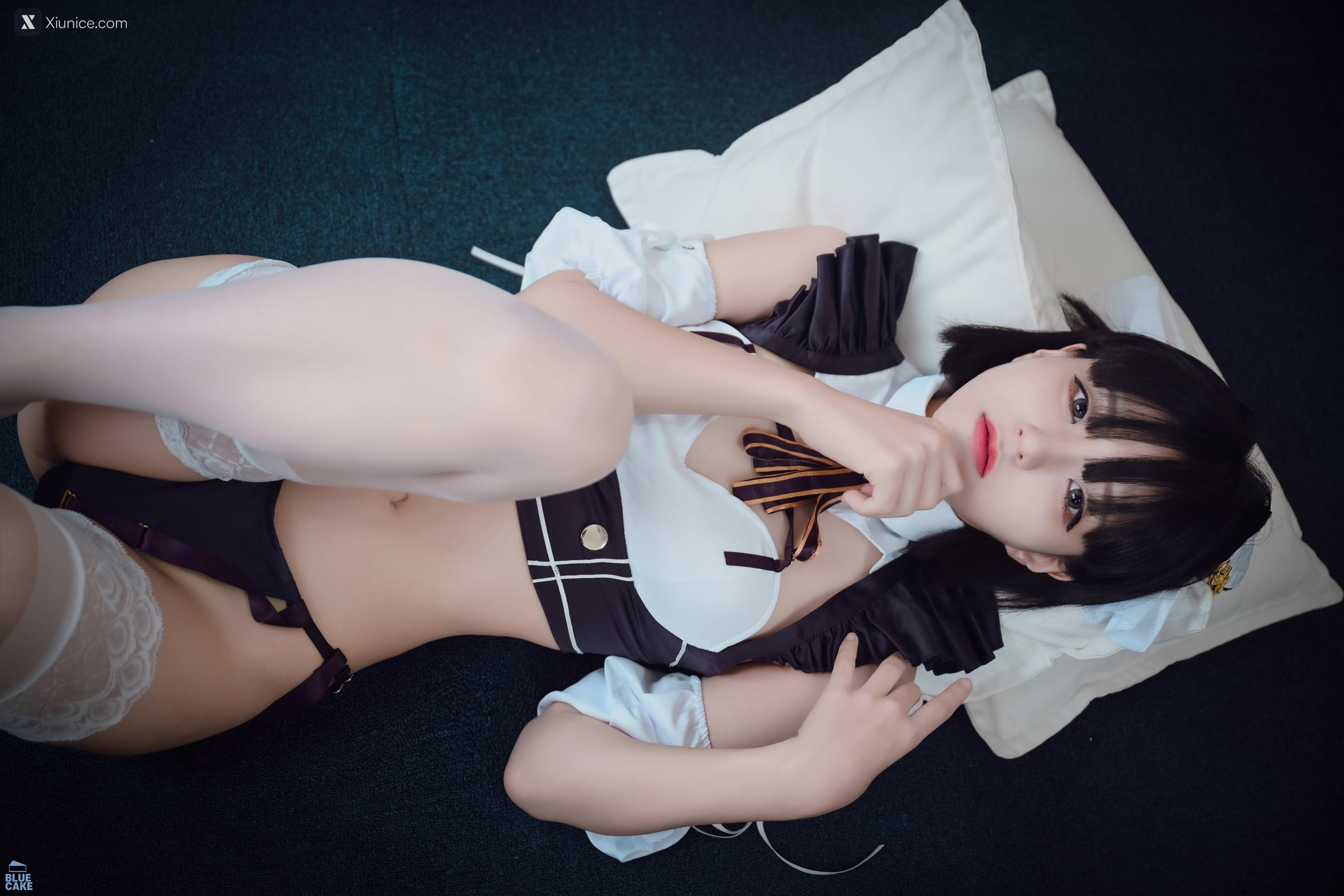 BLUECAKE Jeong Jenny (정제니) Maid Cosplay 47