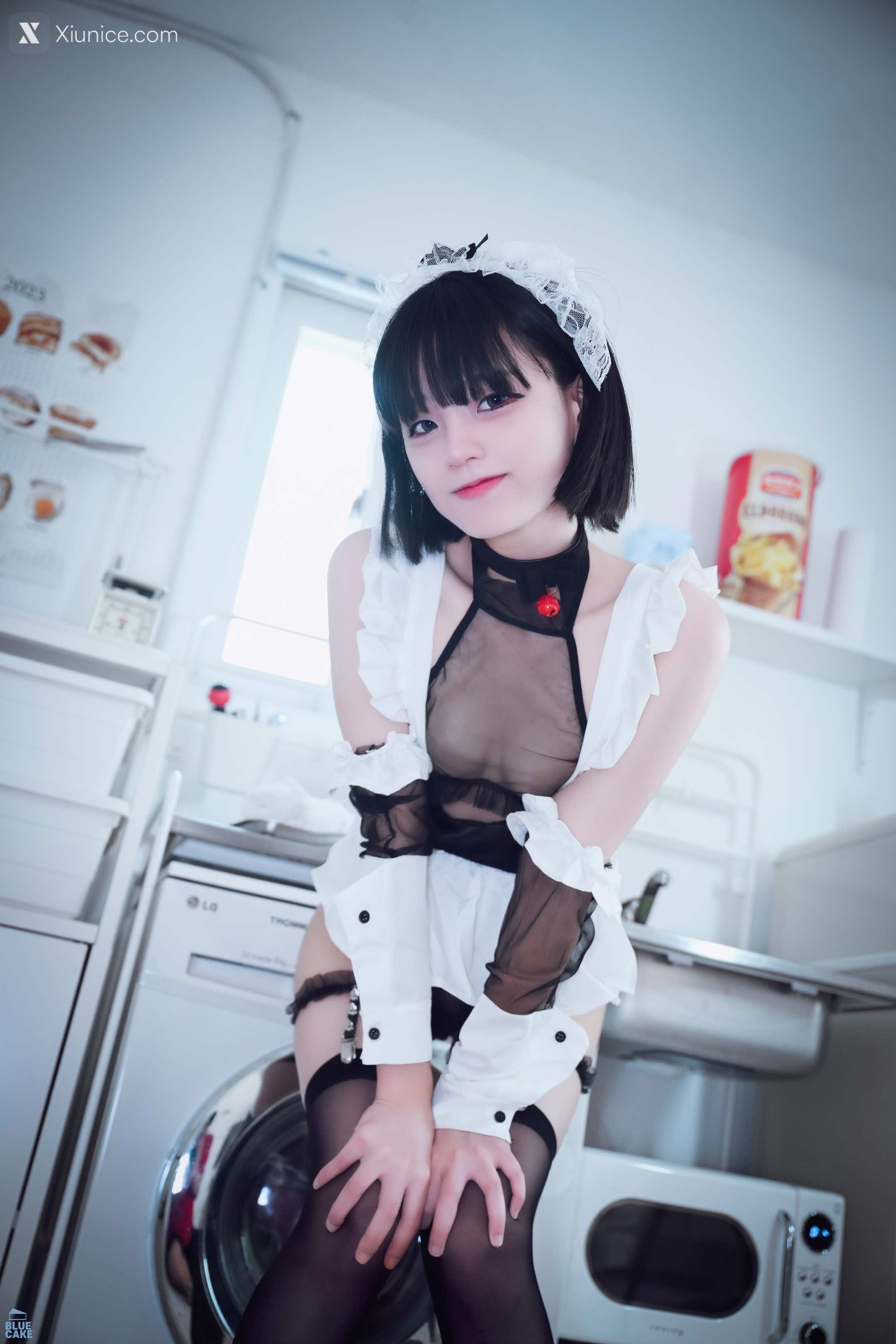 BLUECAKE Jeong Jenny (정제니) Maid Cosplay 60